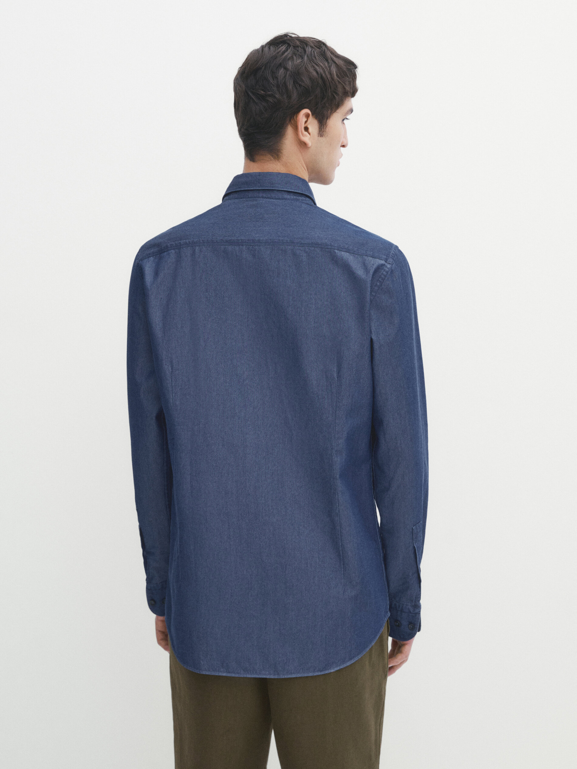 Camisas slim shop fit massimo dutti