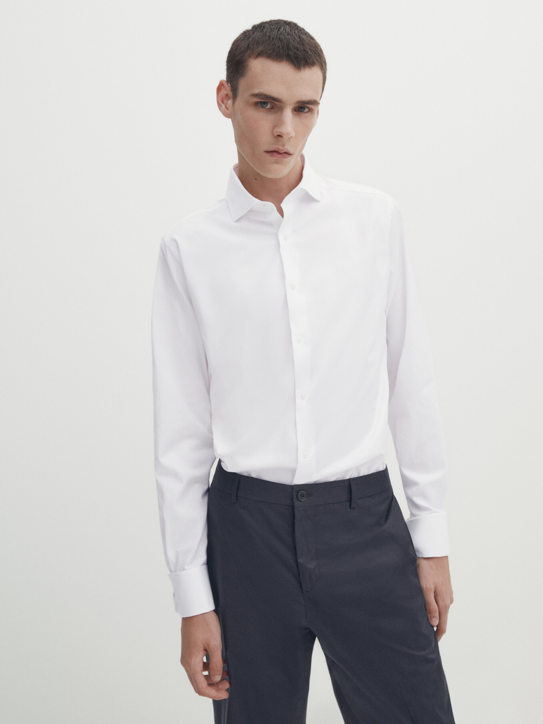 Camicia doppio polsino outlet