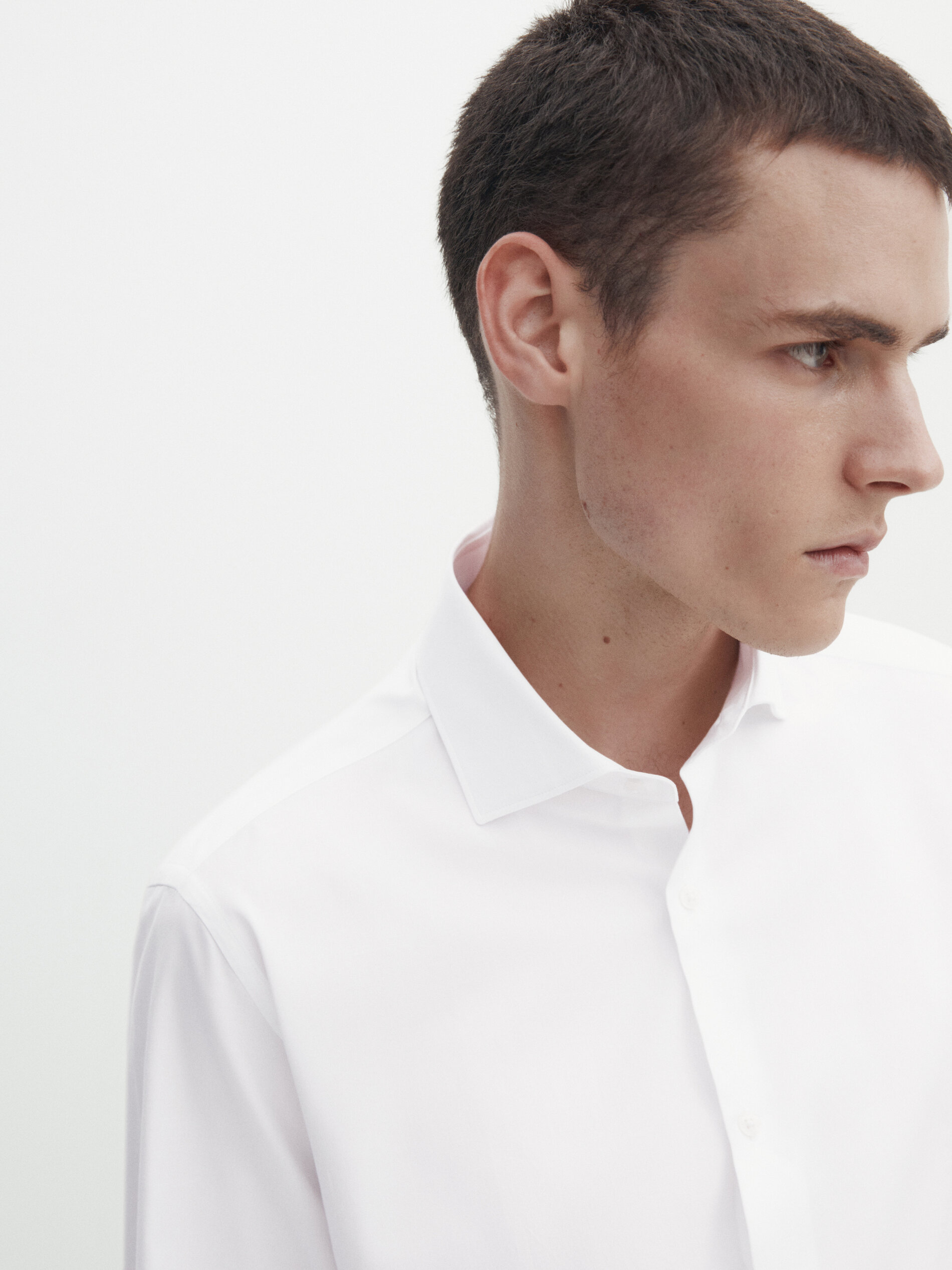 Camisas slim fit massimo dutti sales