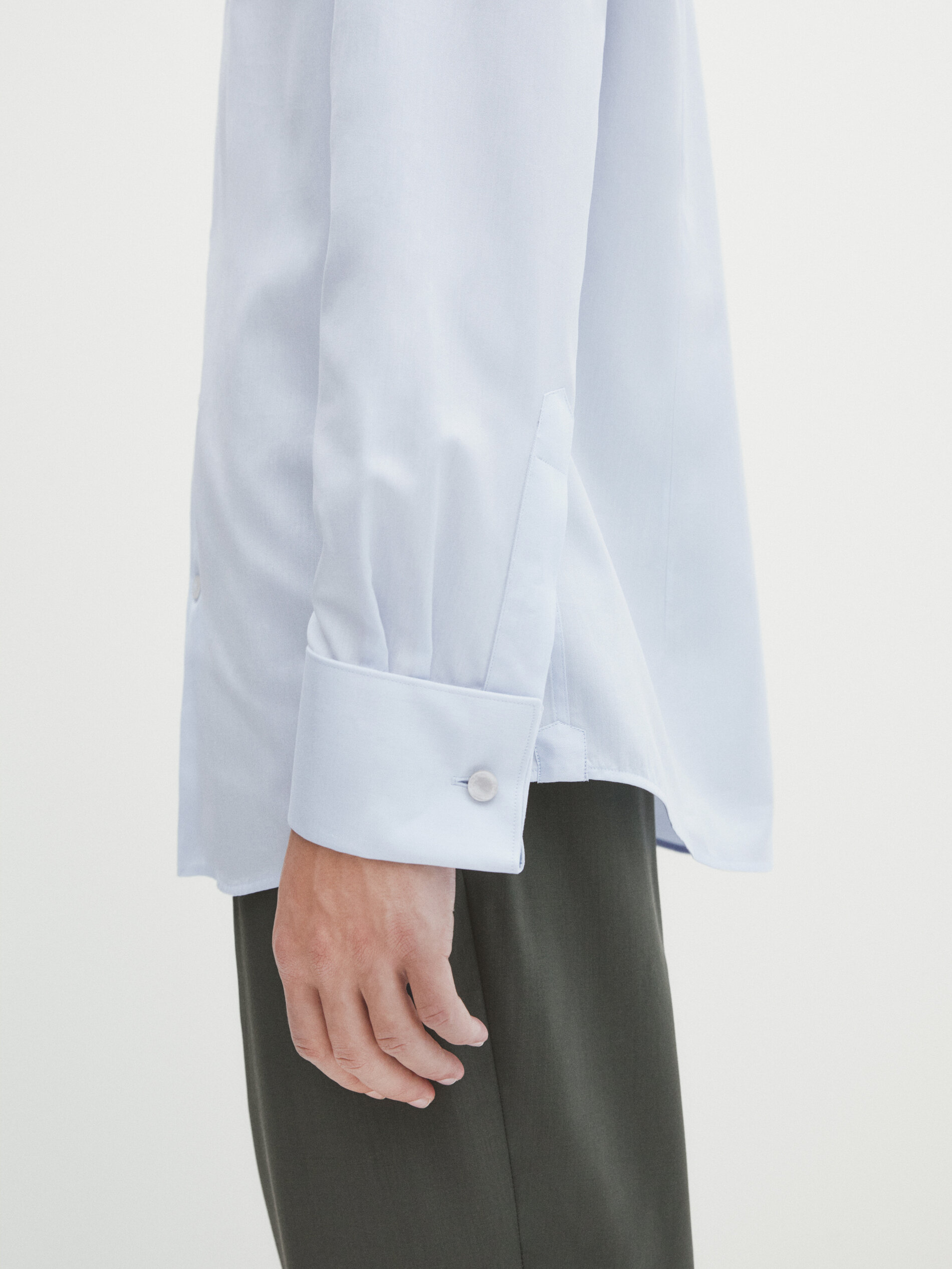 Chemise poignet hotsell mousquetaire zara