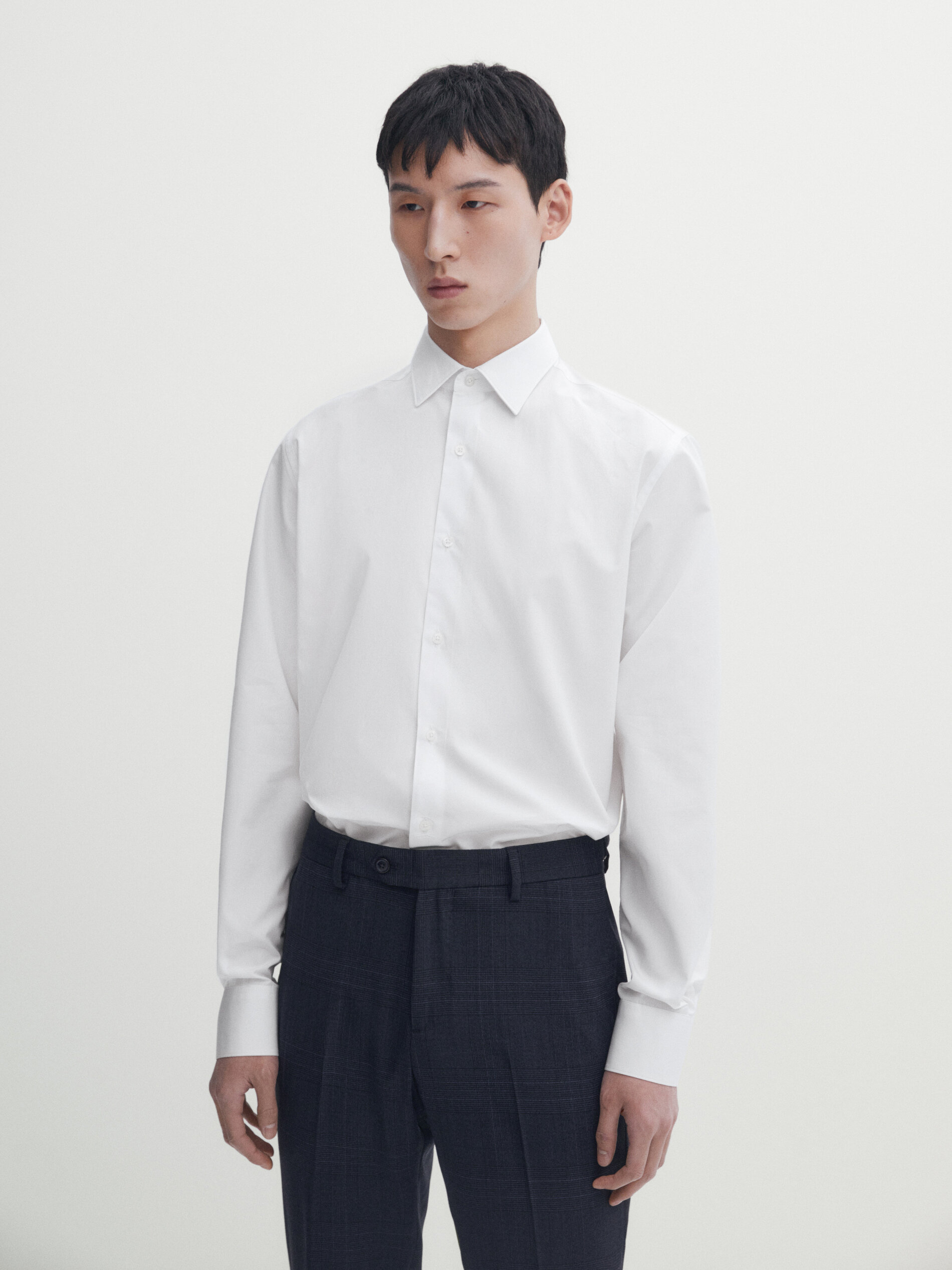 Camisas slim fit massimo clearance dutti