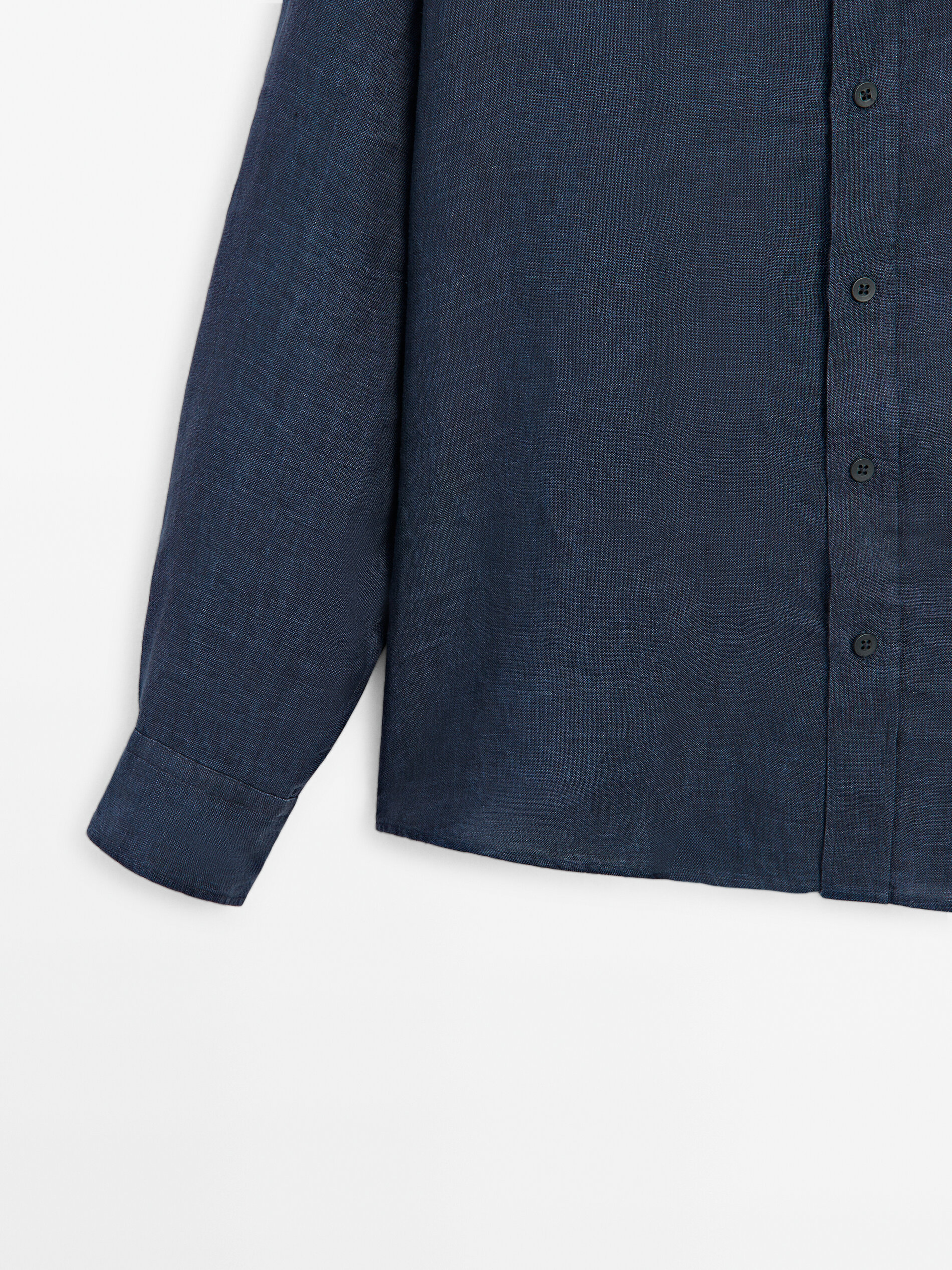 Blue linen on sale