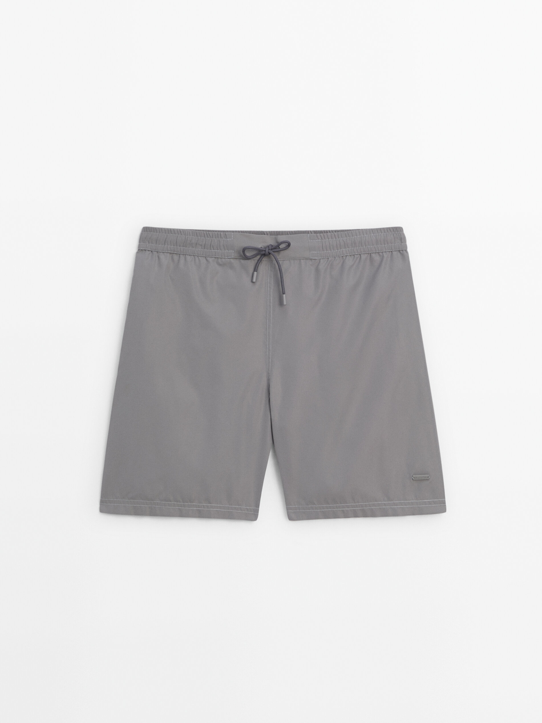 Grey on sale swim trunks