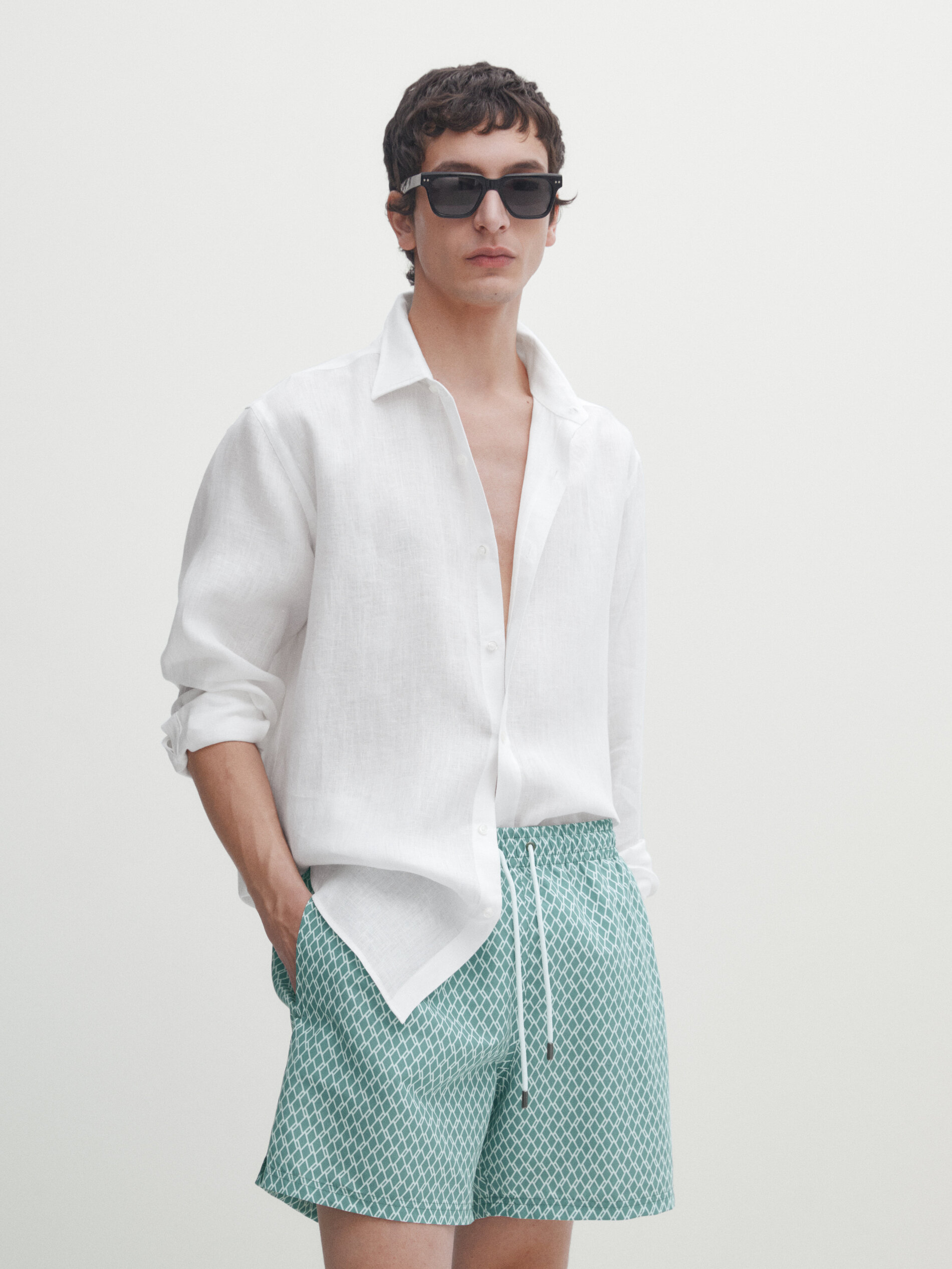 Massimo dutti swim shorts discount