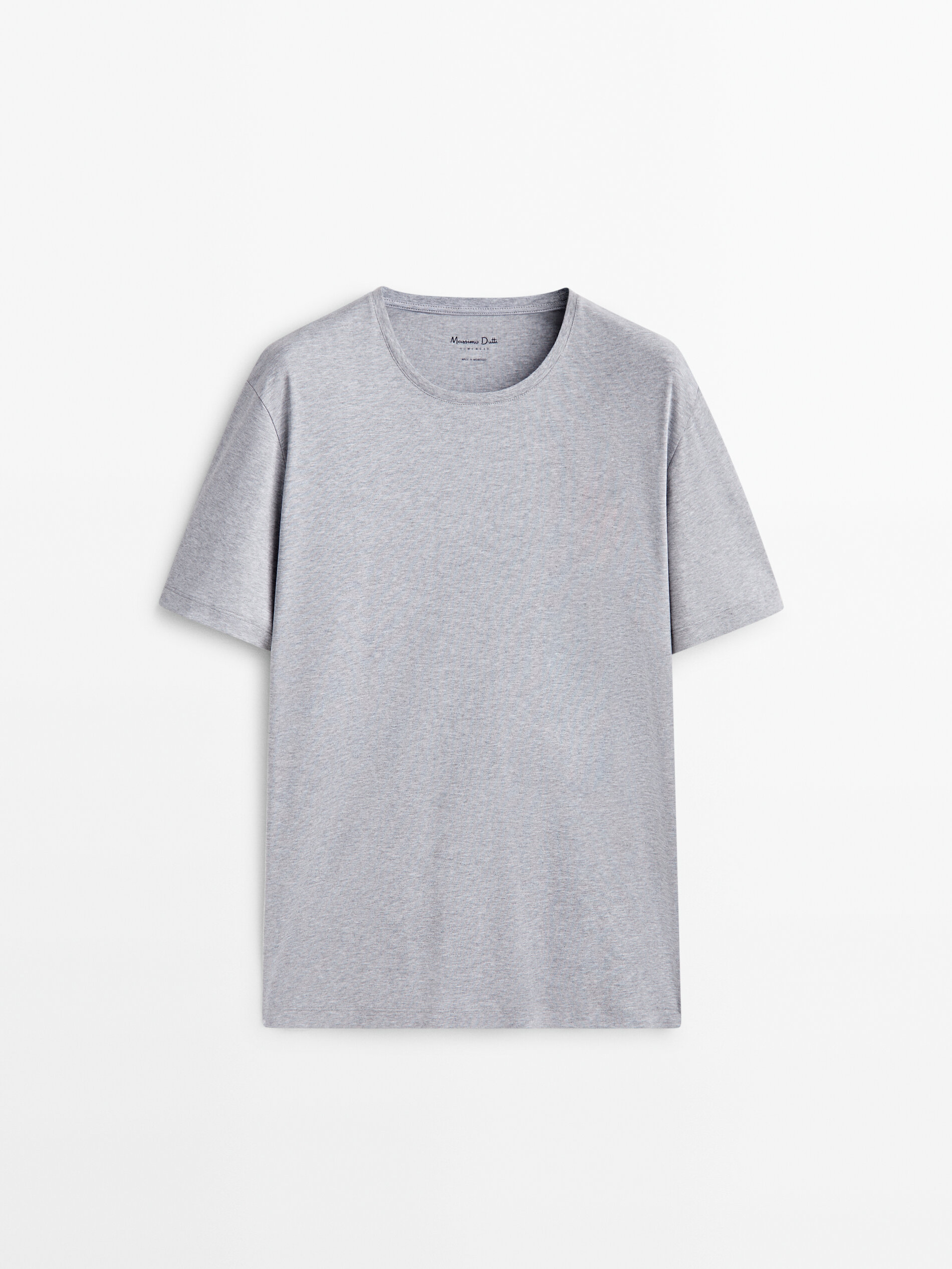 Massimo dutti camisetas shop manga corta mujer