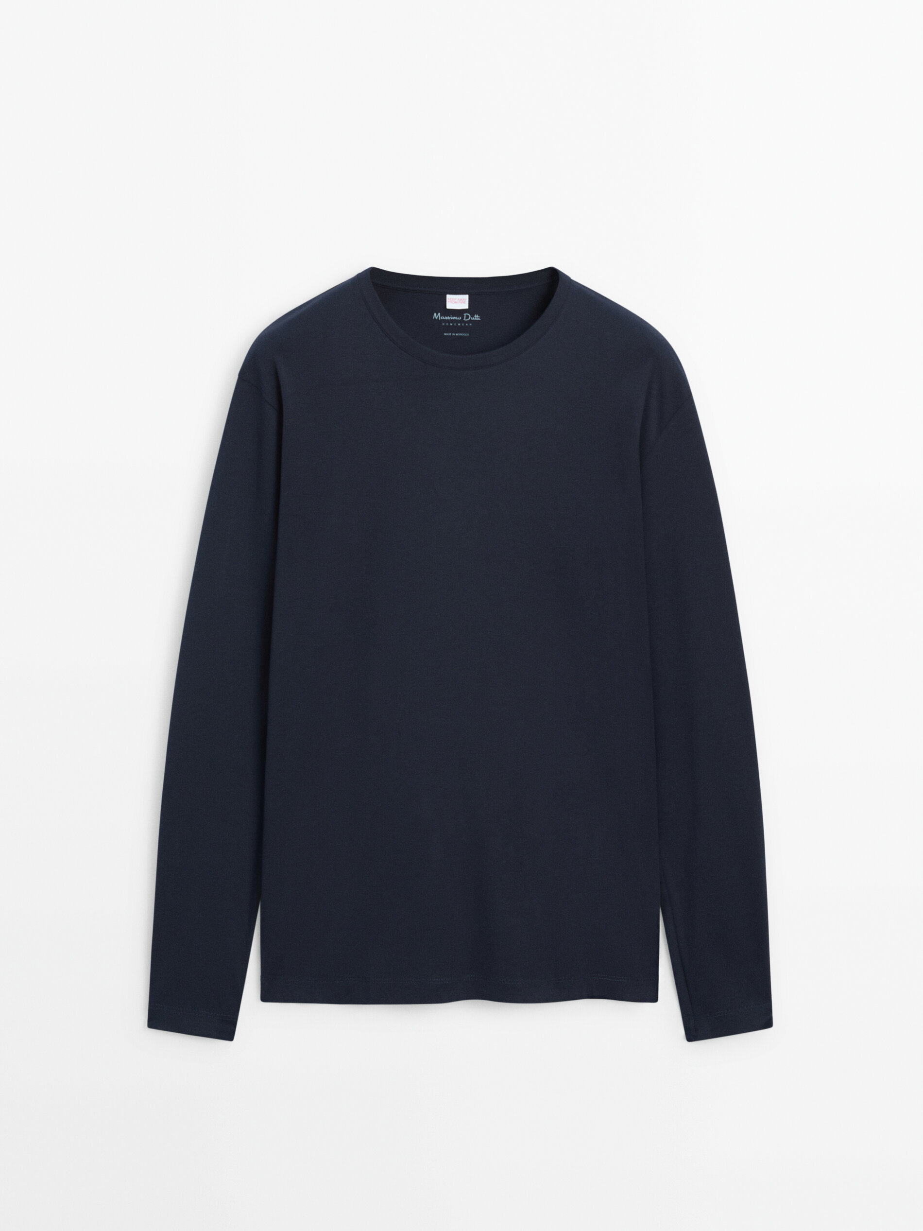 Black long new arrivals sleeve pyjama top