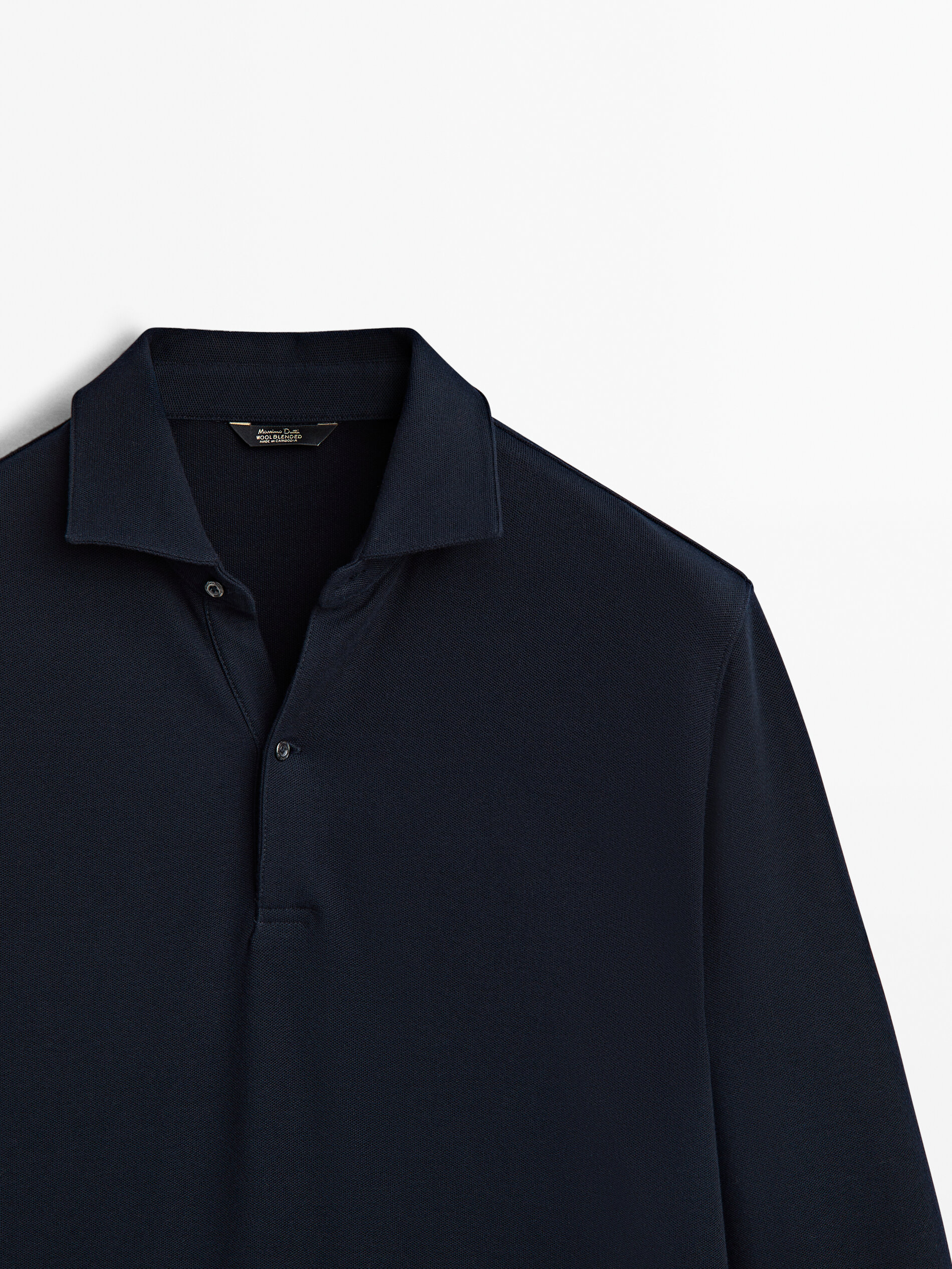 Polos manga 2025 larga massimo dutti