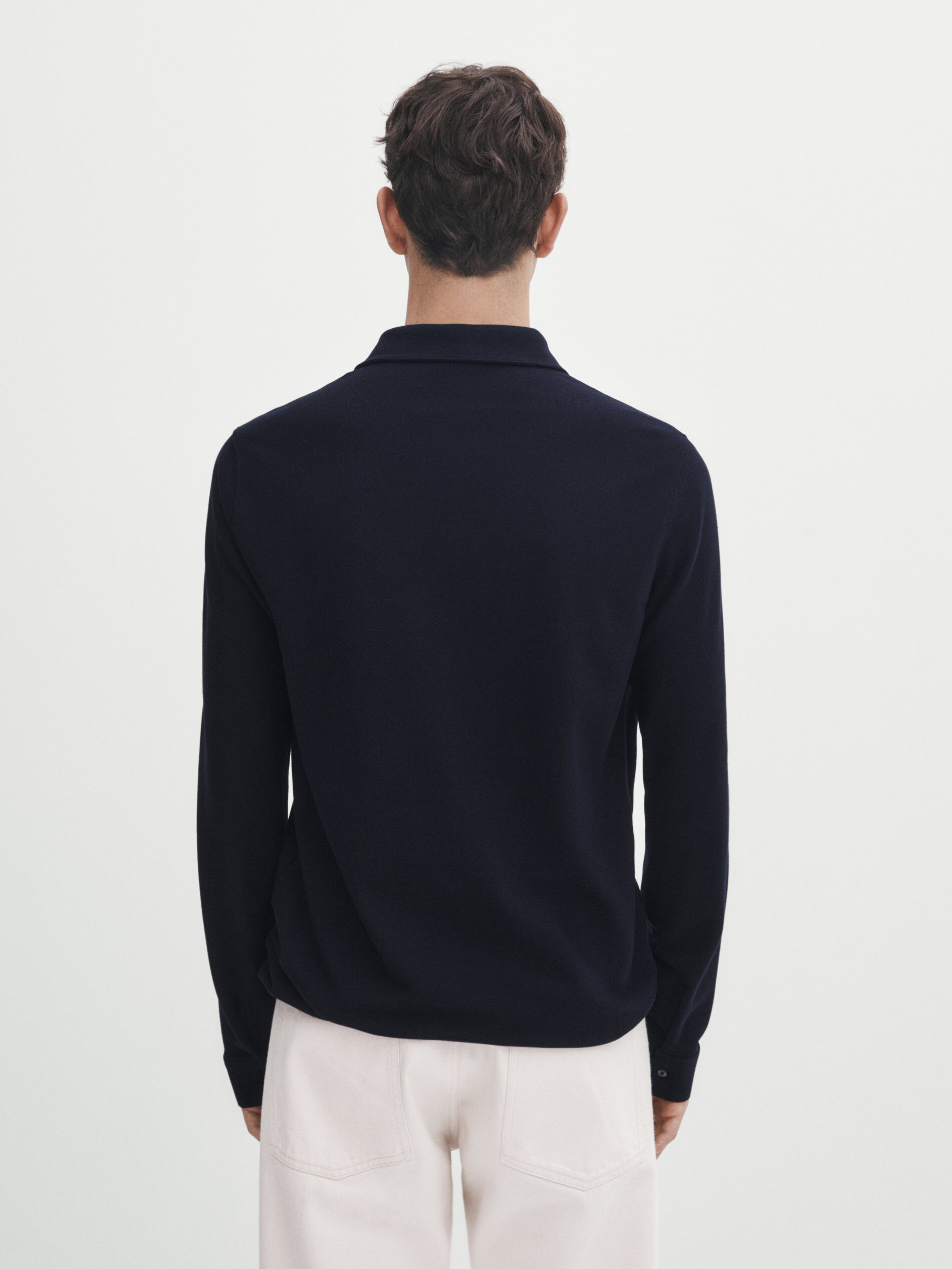Massimo dutti polos 2025 manga larga