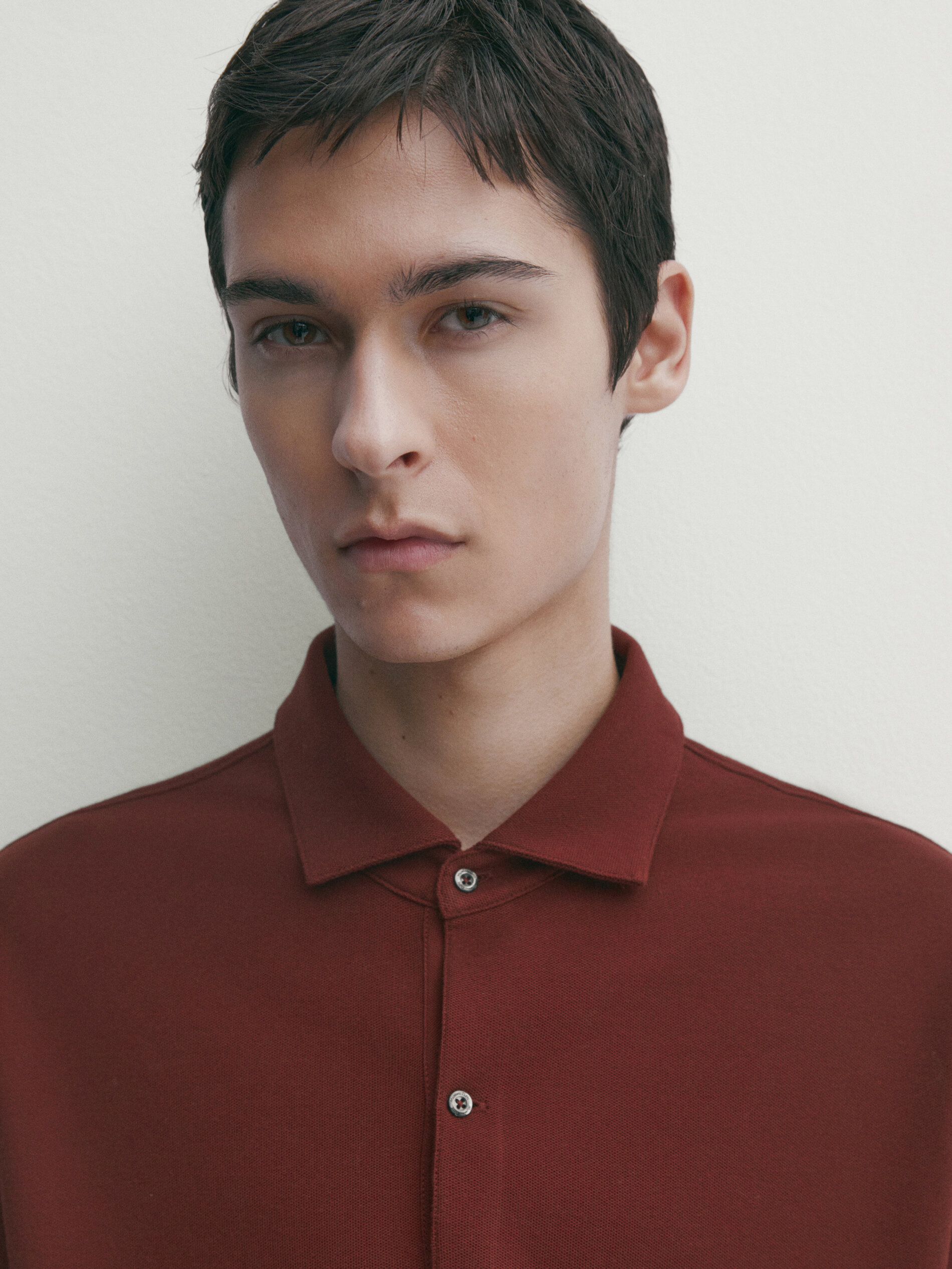Polos manga 2025 larga massimo dutti