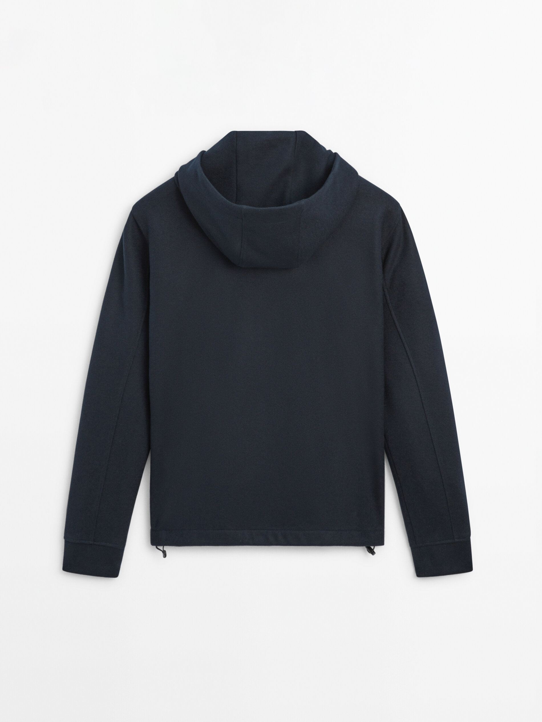 Funnel neck zip sale up hoodie