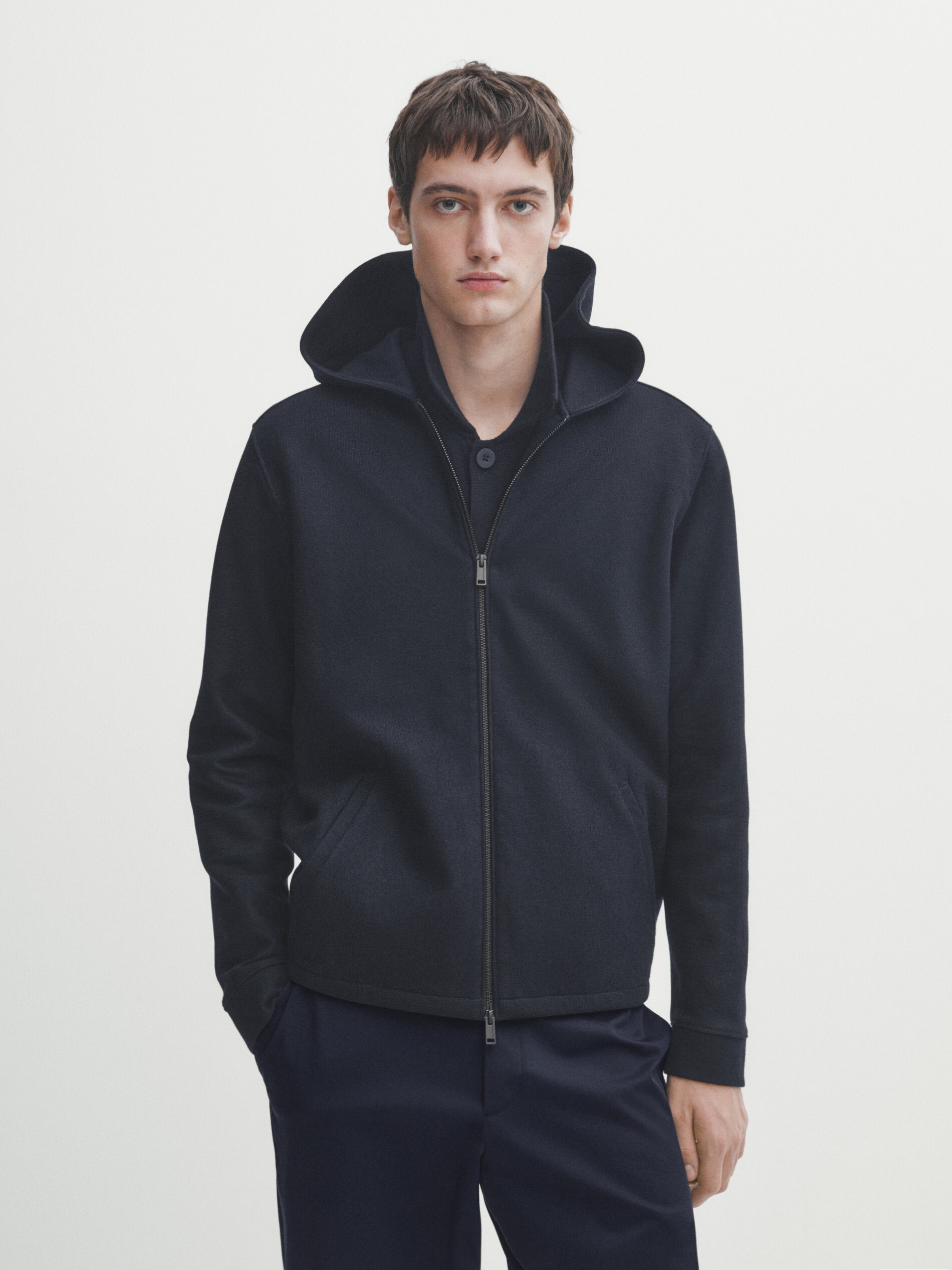 Zip up hoodie
