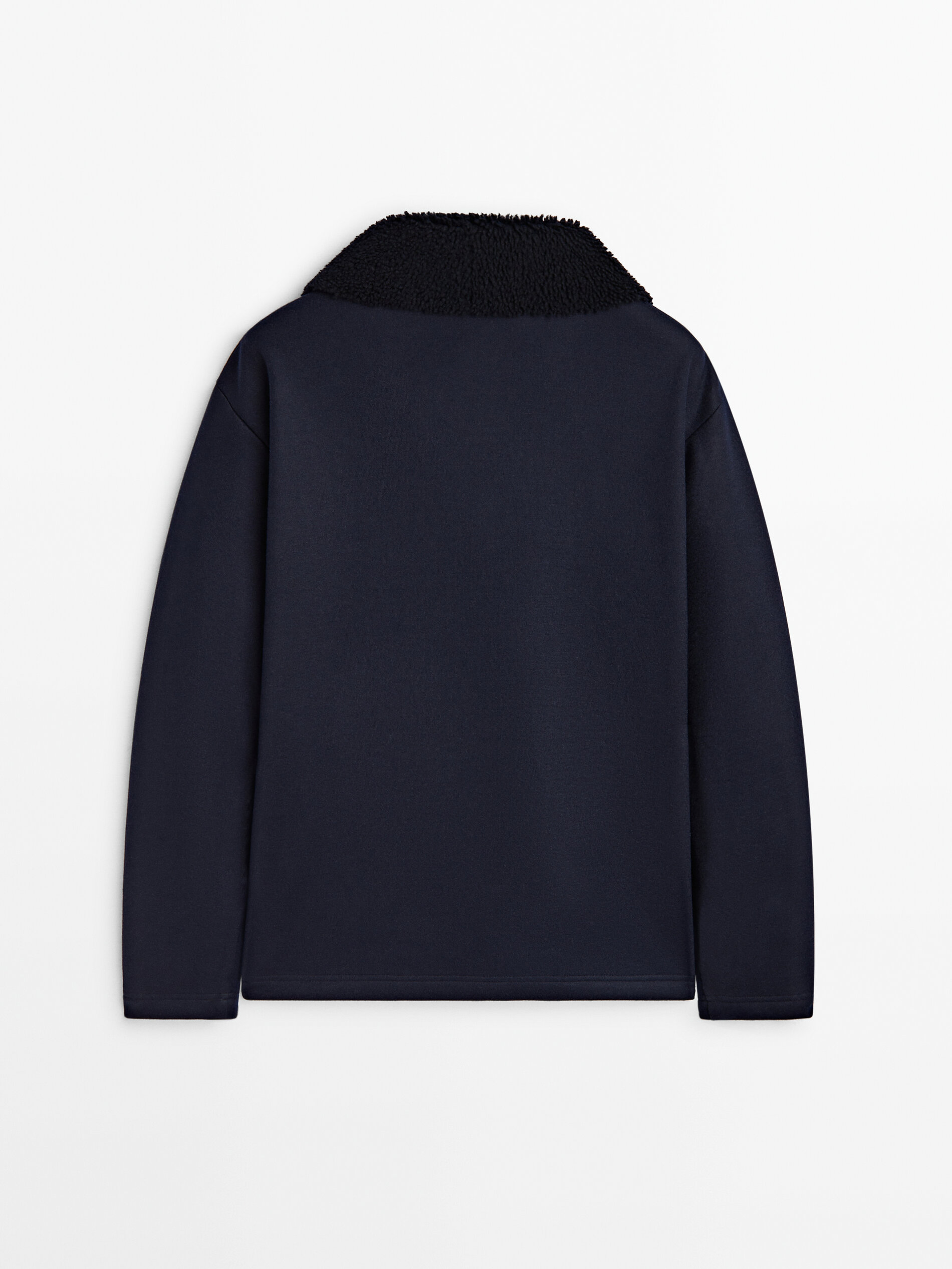 Navy blue hot sale zip up sweater