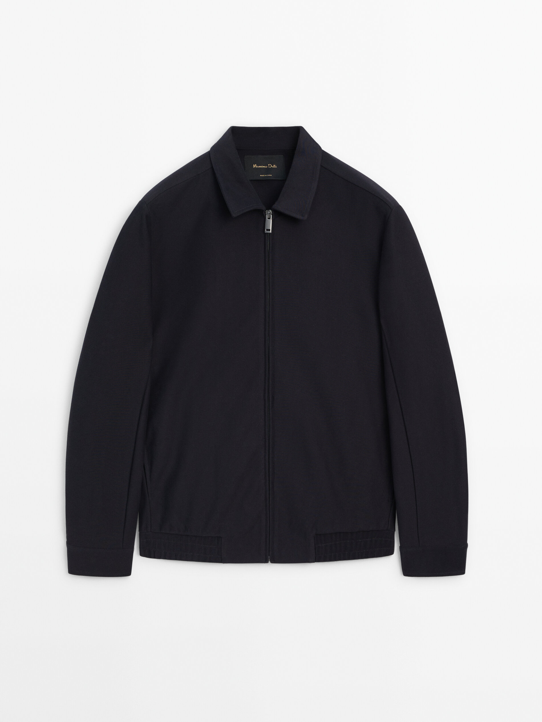 Cos wool outlet twill bomber jacket