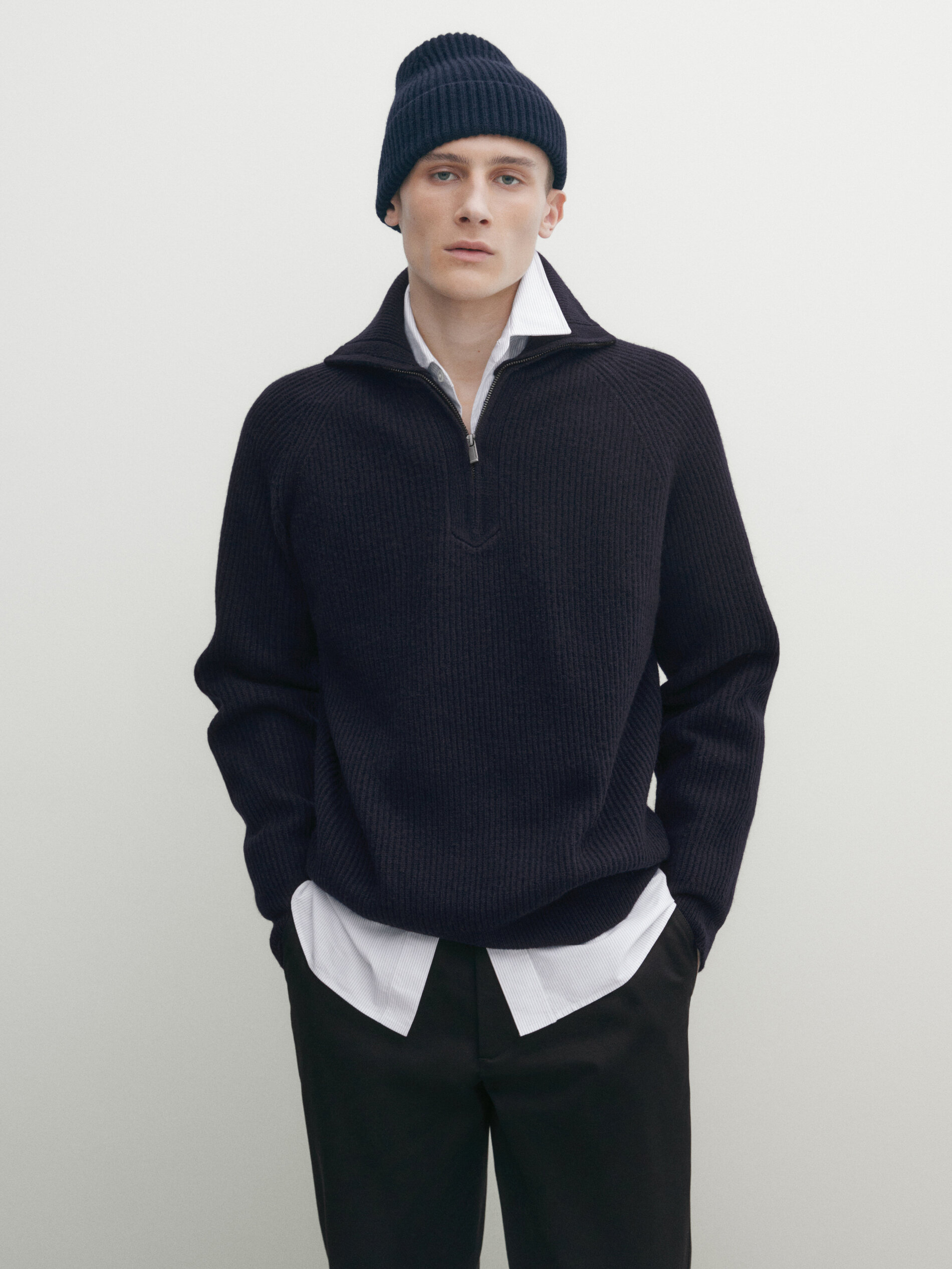 Massimo dutti deals half zip