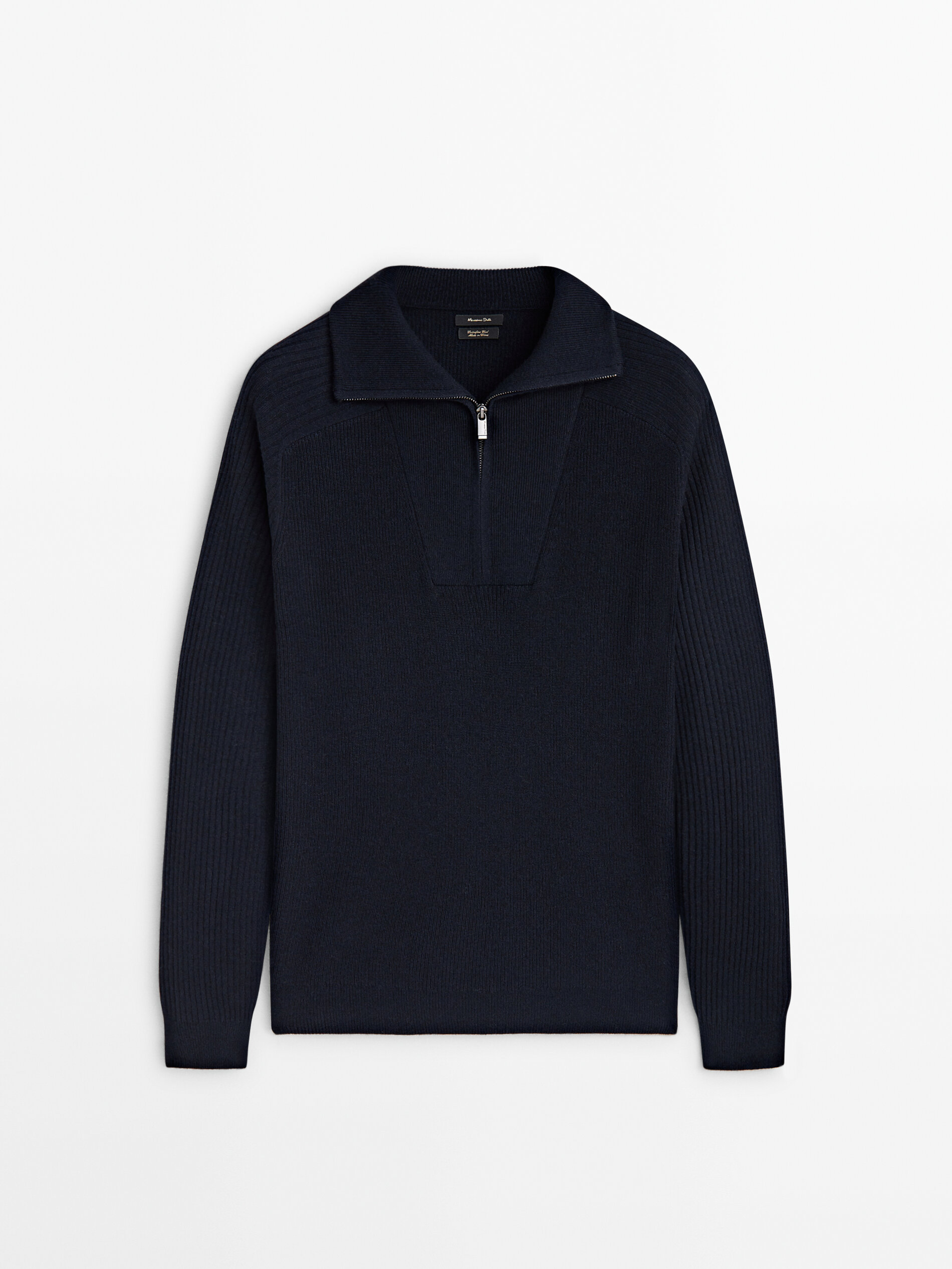 Full zip mock best sale neck sweater