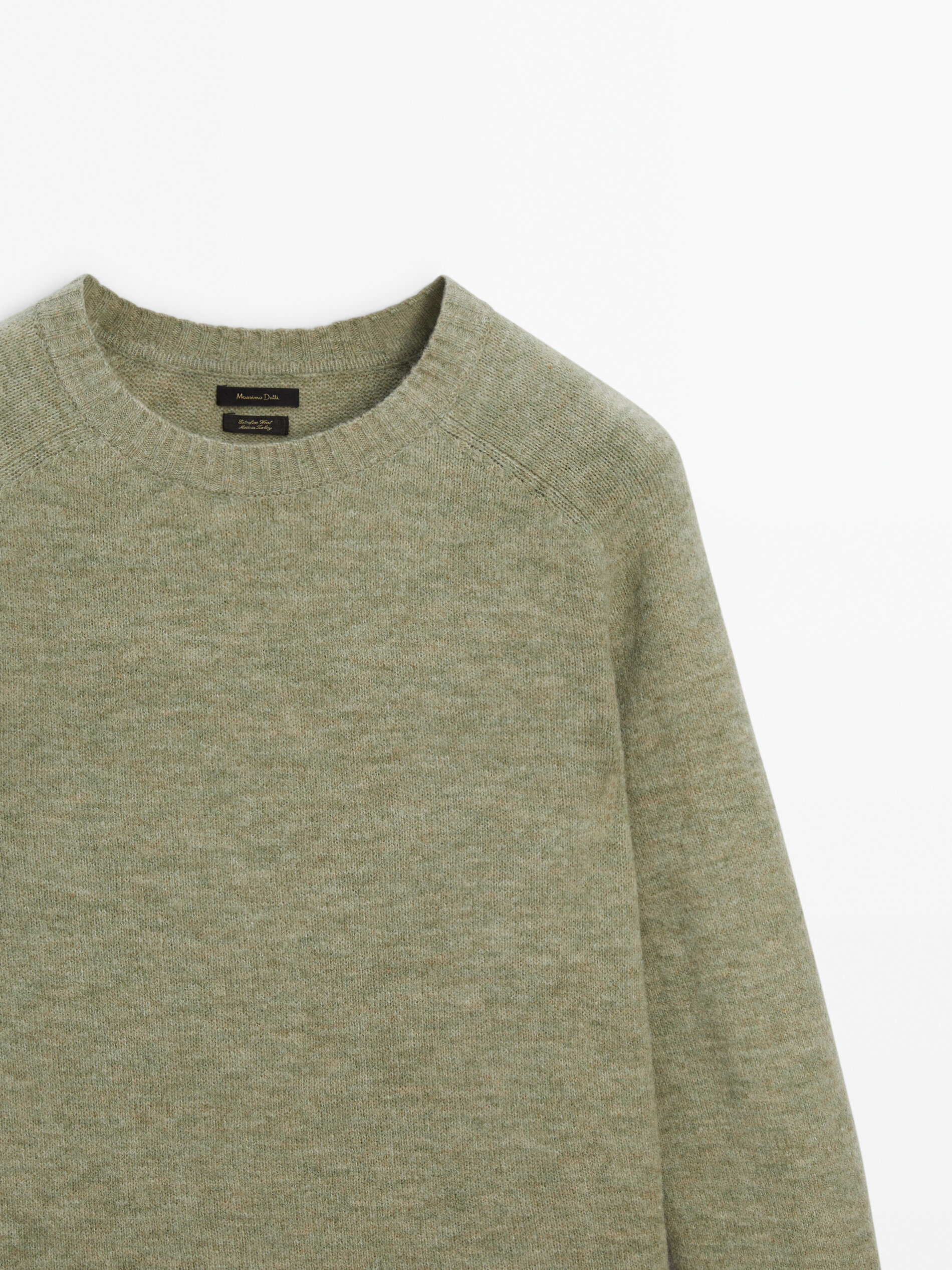 Brushed wool hotsell sweater