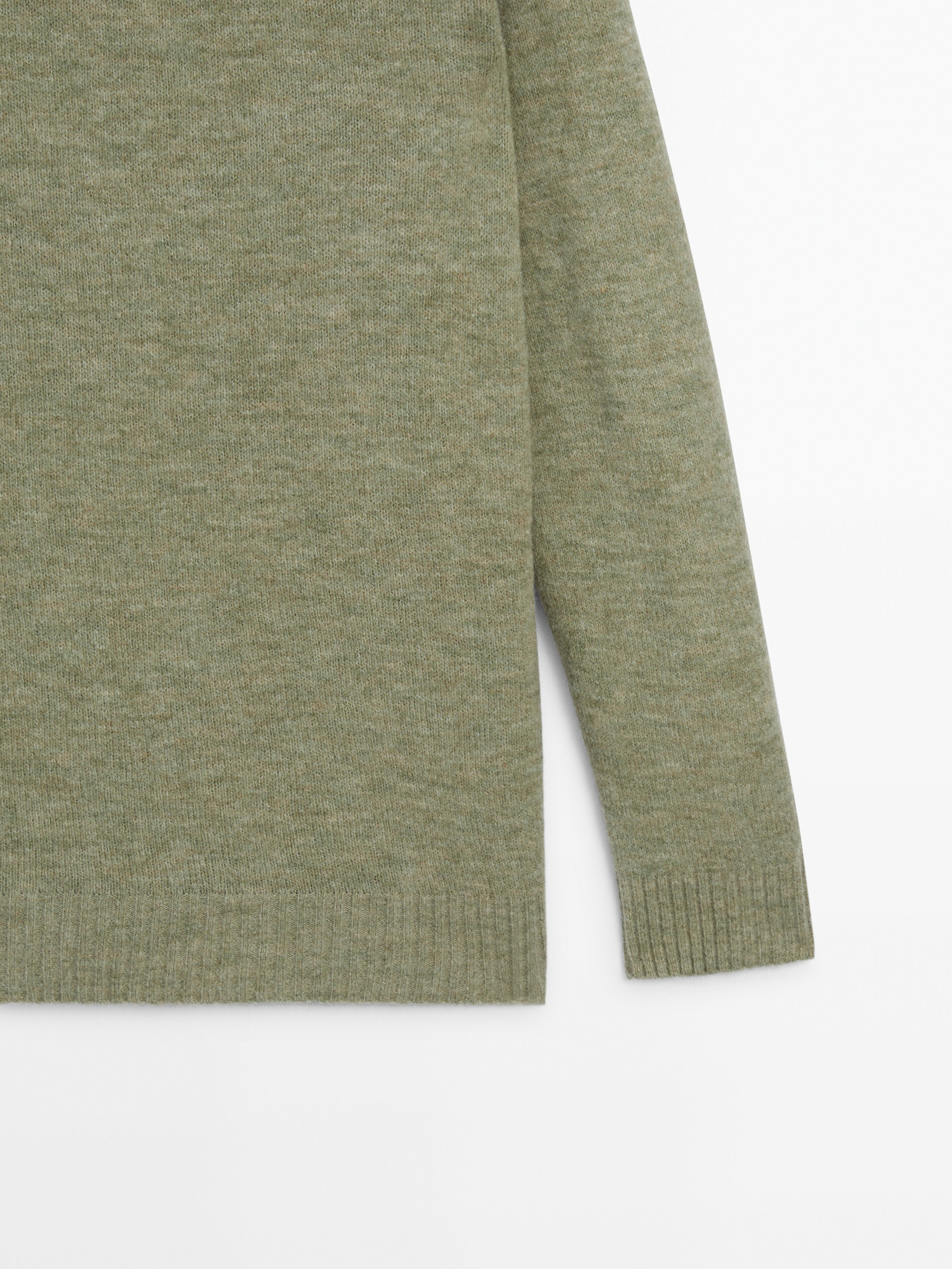 Brushed wool hotsell sweater