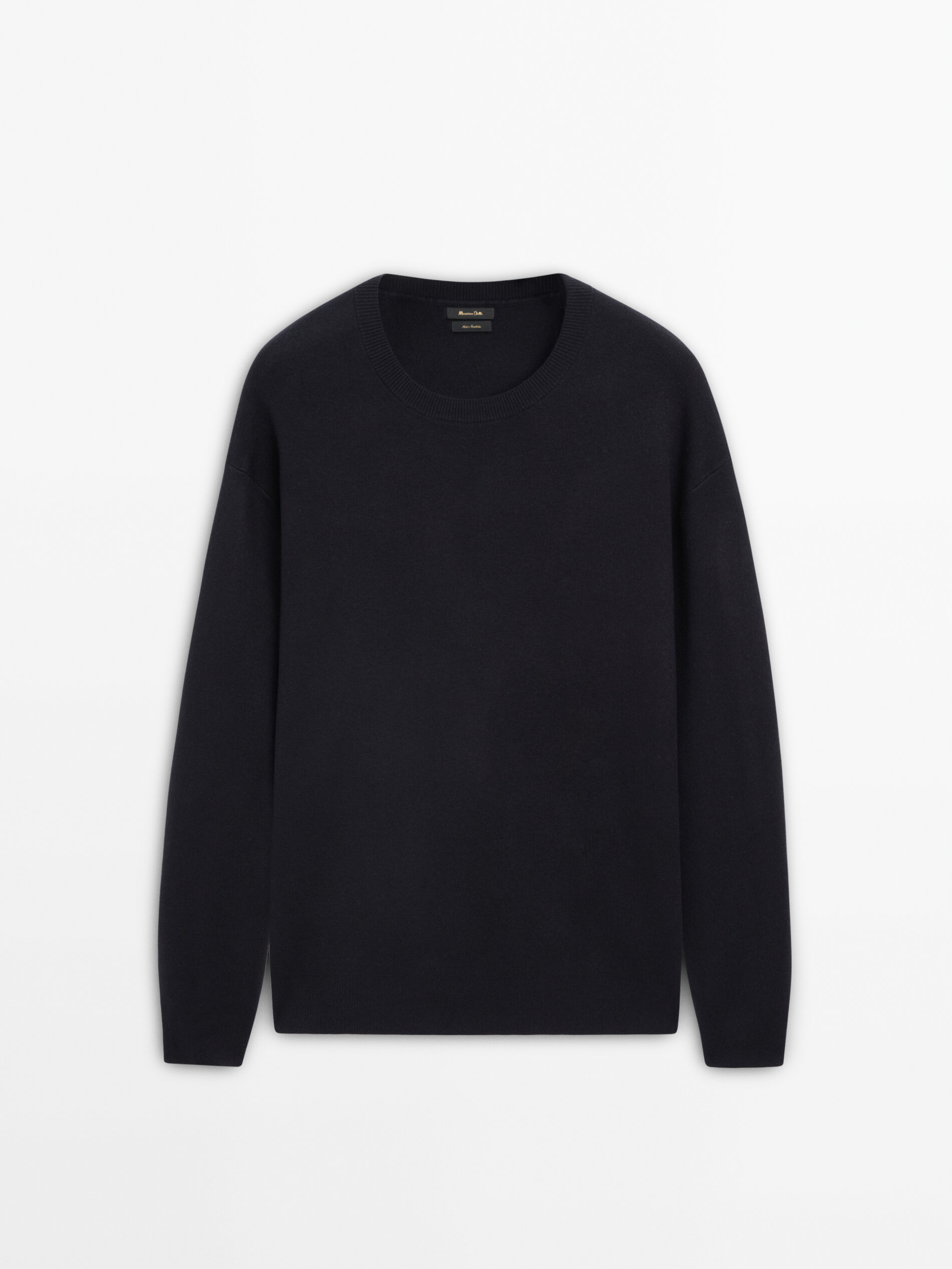 Massimo dutti jacquard store sweater