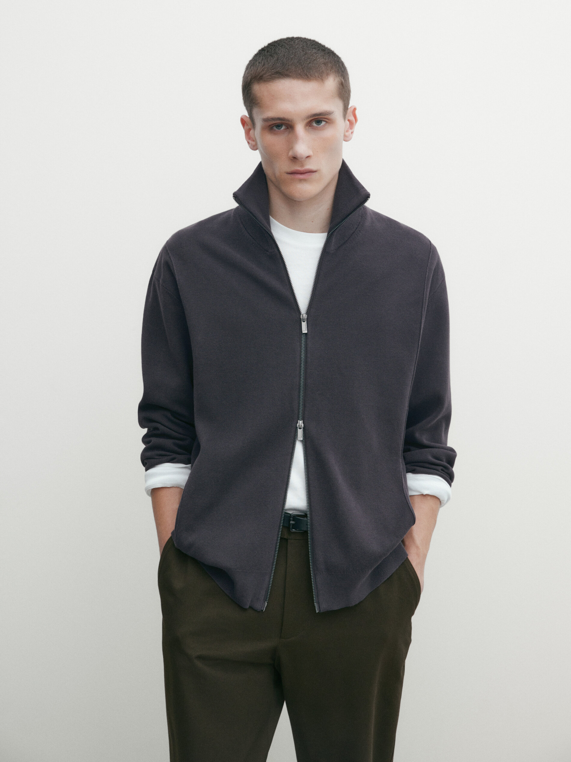 Milano discount knit cardigan