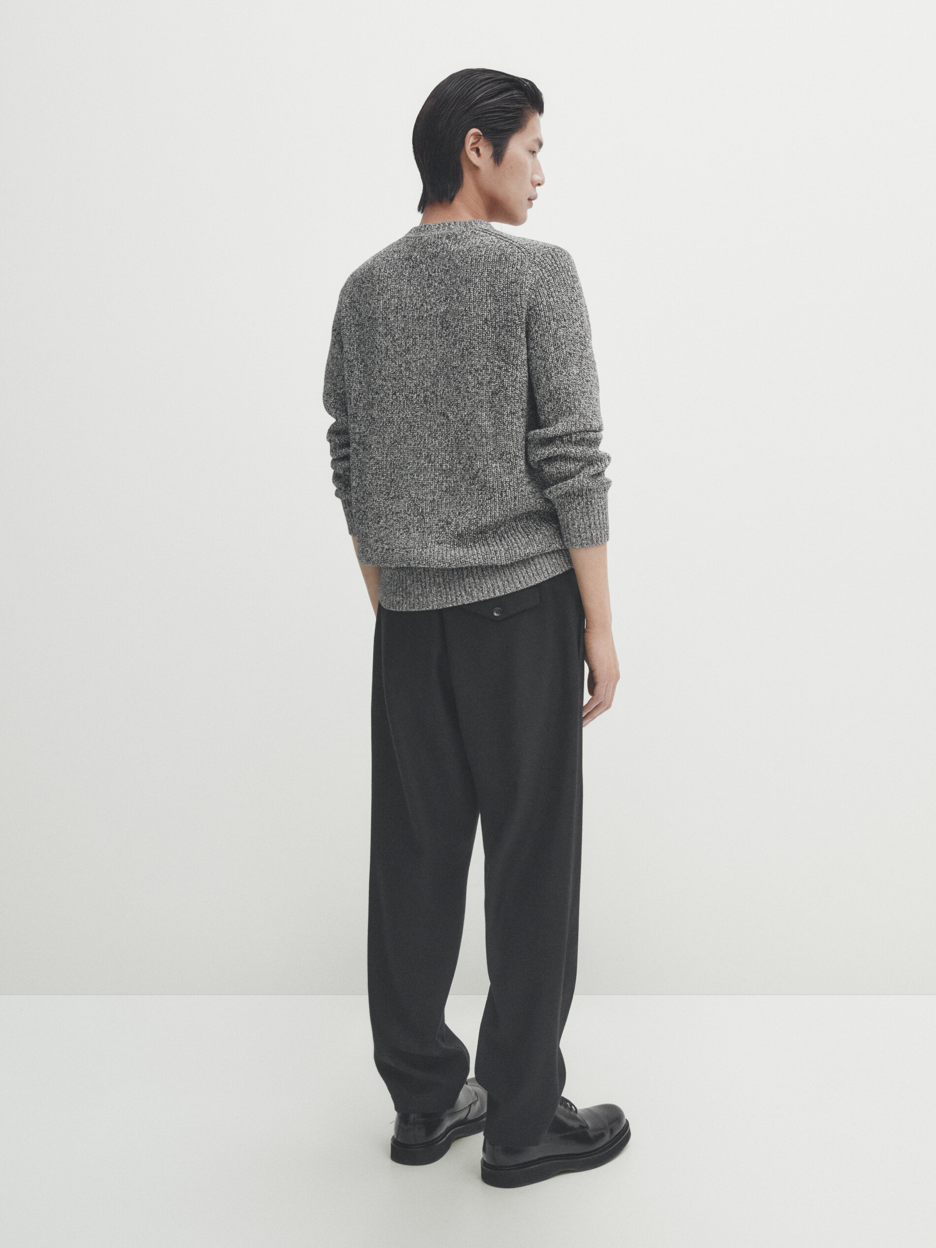 Oversized crew neck online sweater