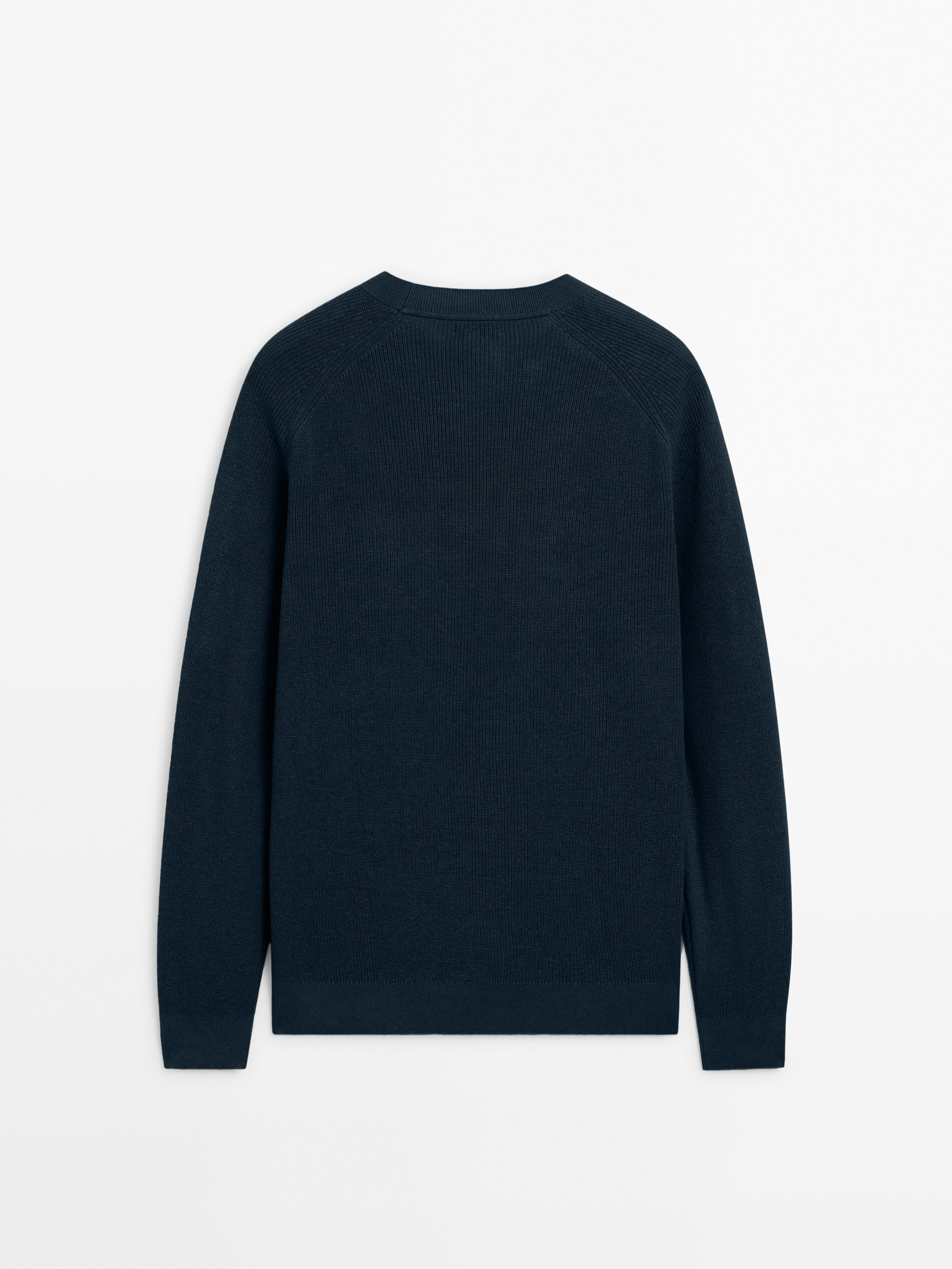 Blue crew 2025 neck sweater