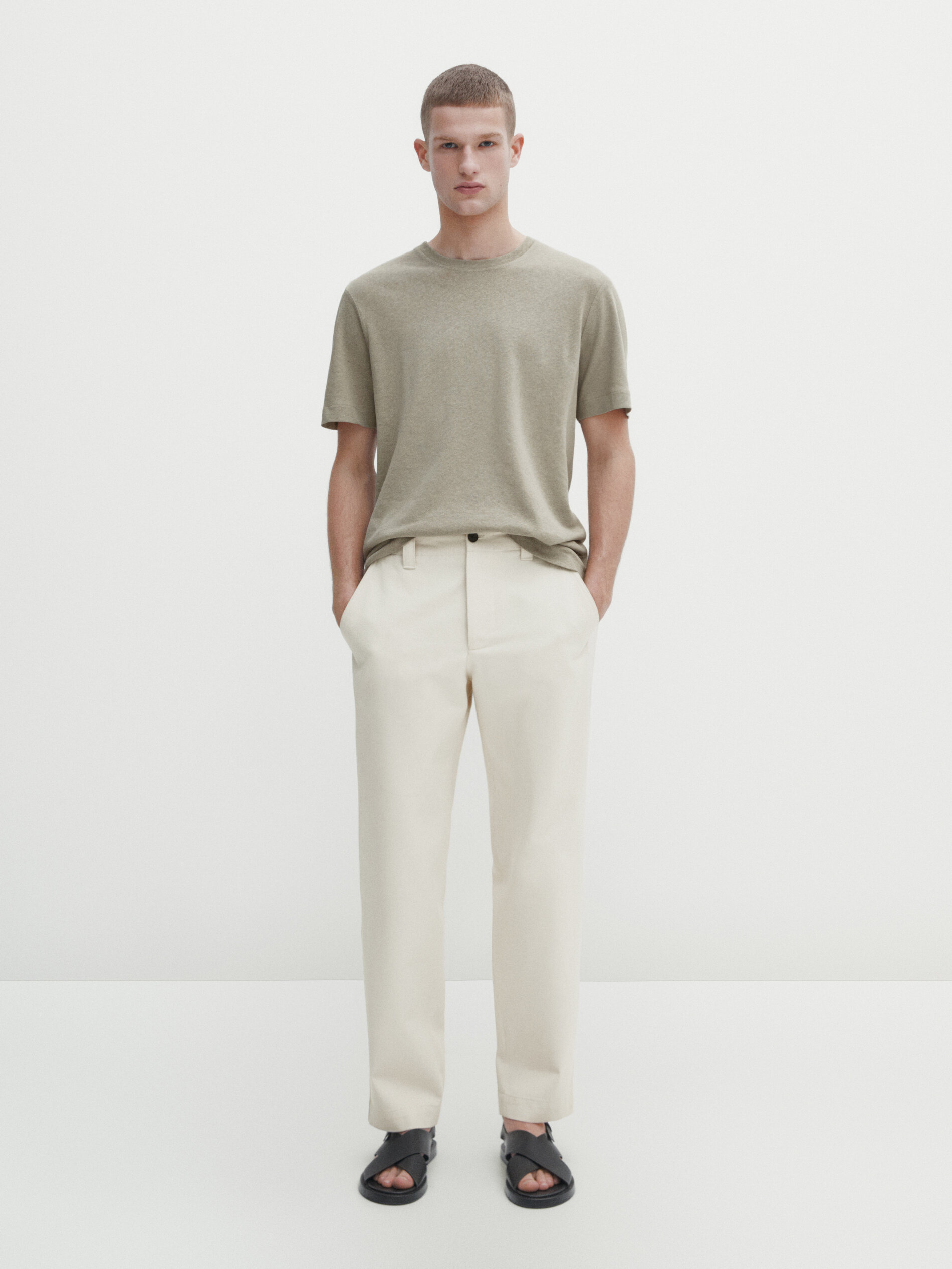 Massimo dutti discount basic t shirt