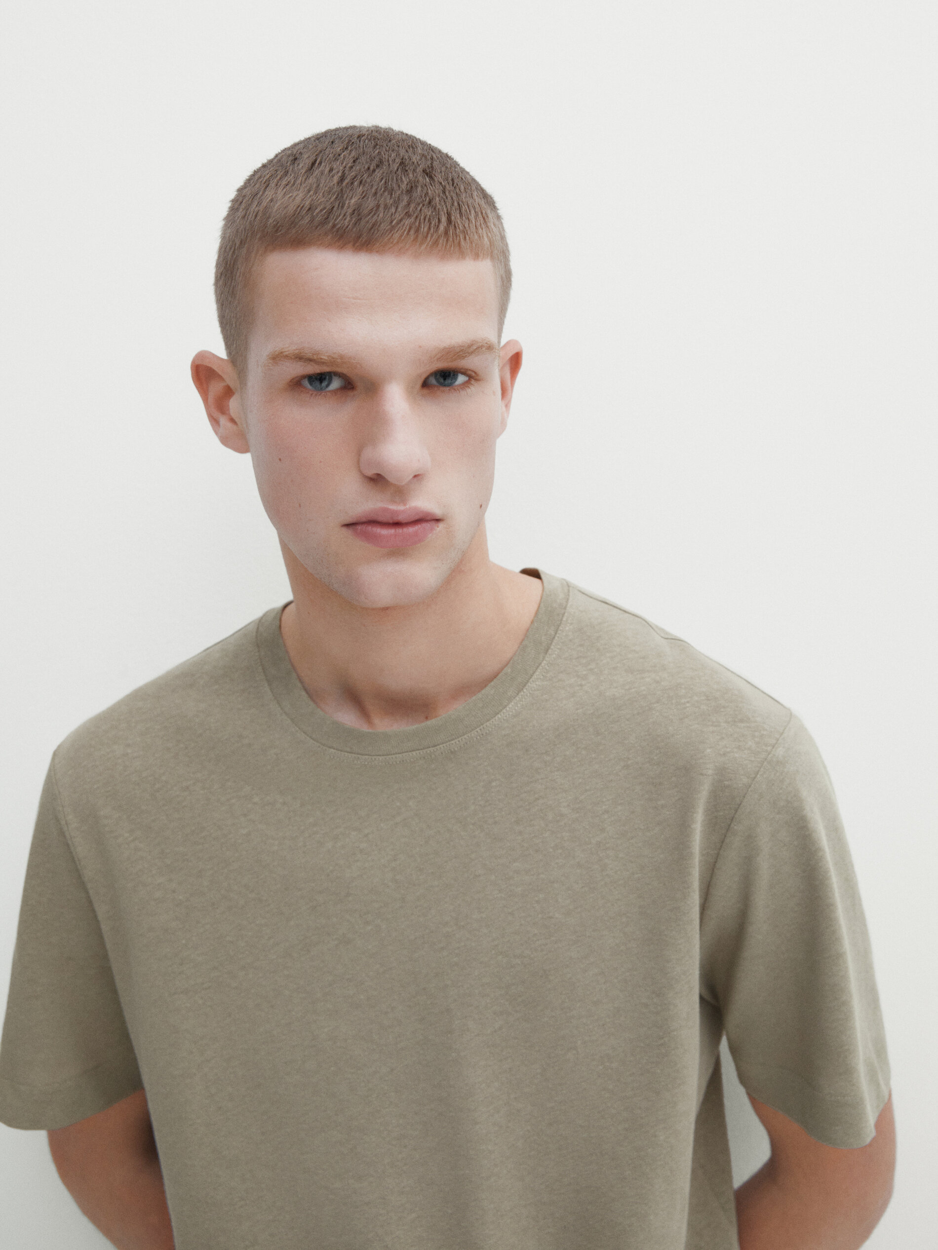 Massimo dutti basic t sale shirt