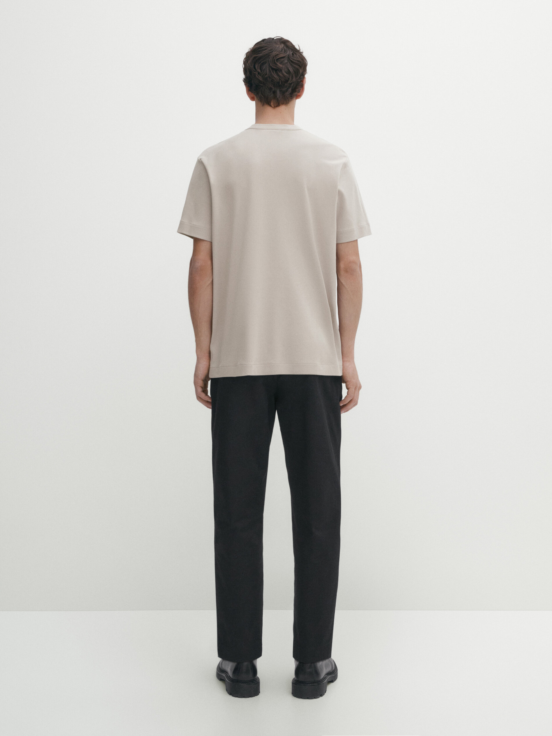 Massimo dutti discount basic t shirt