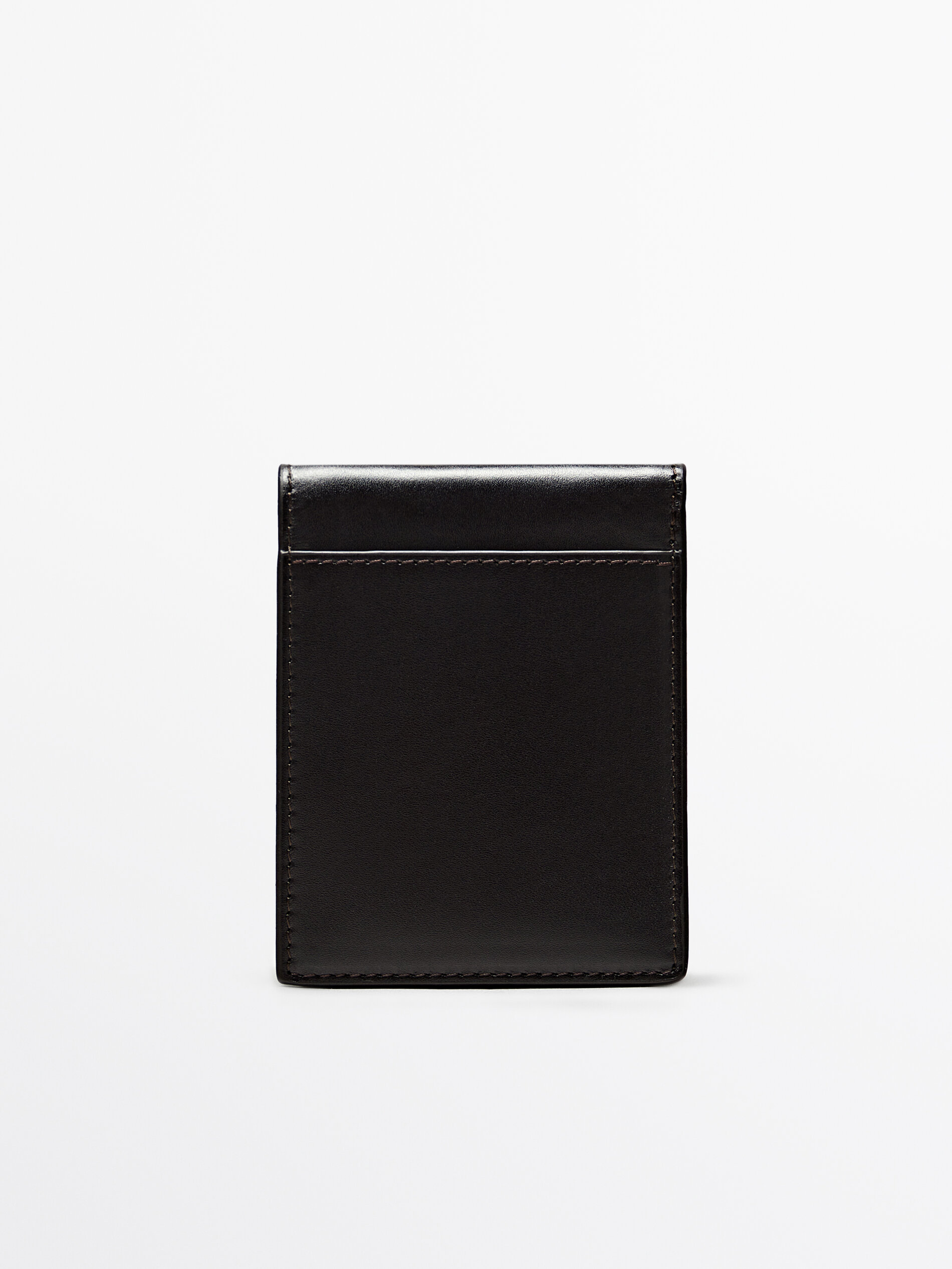Black store leather wallet