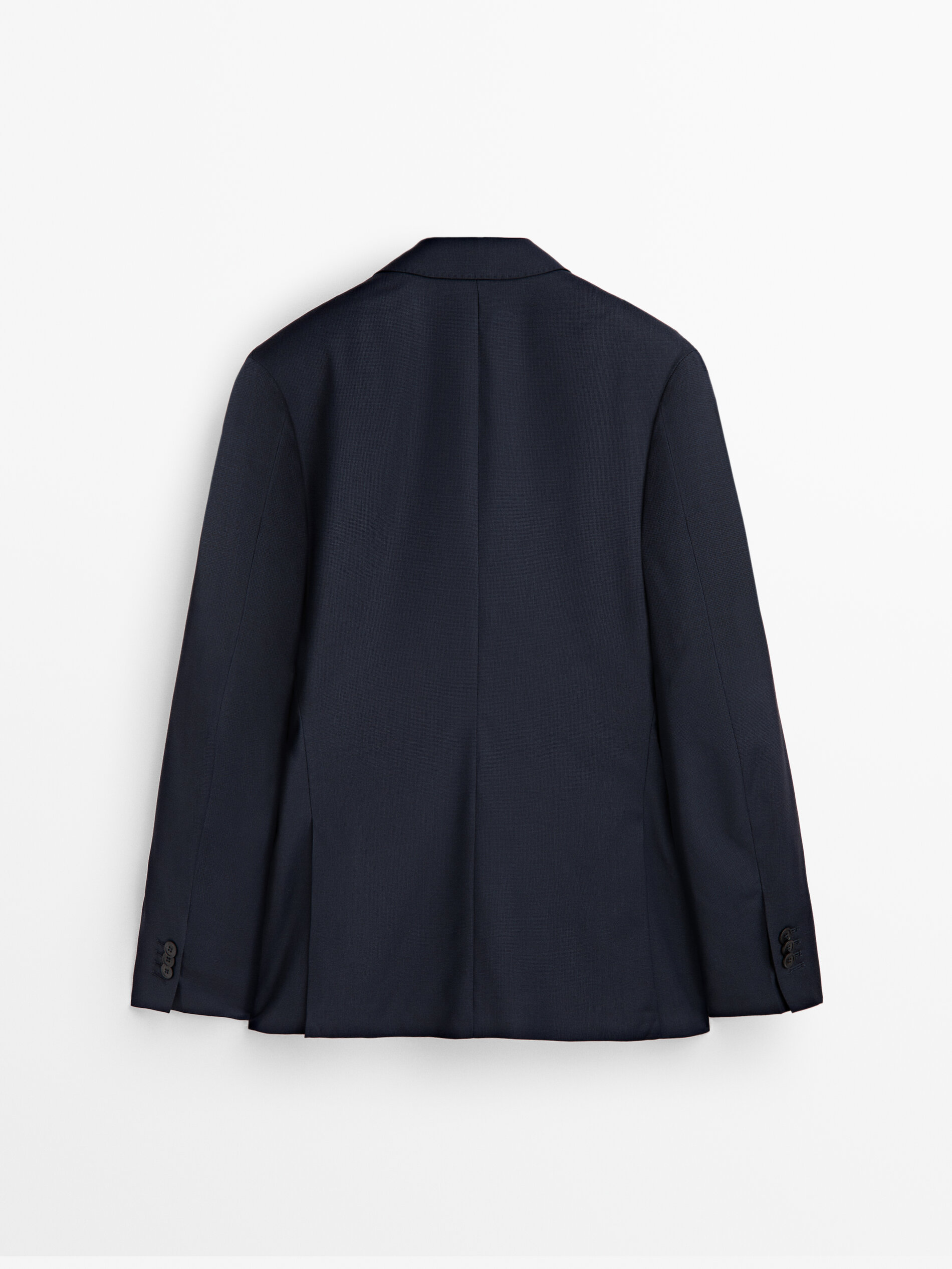 100 pure wool houndstooth suit blazer