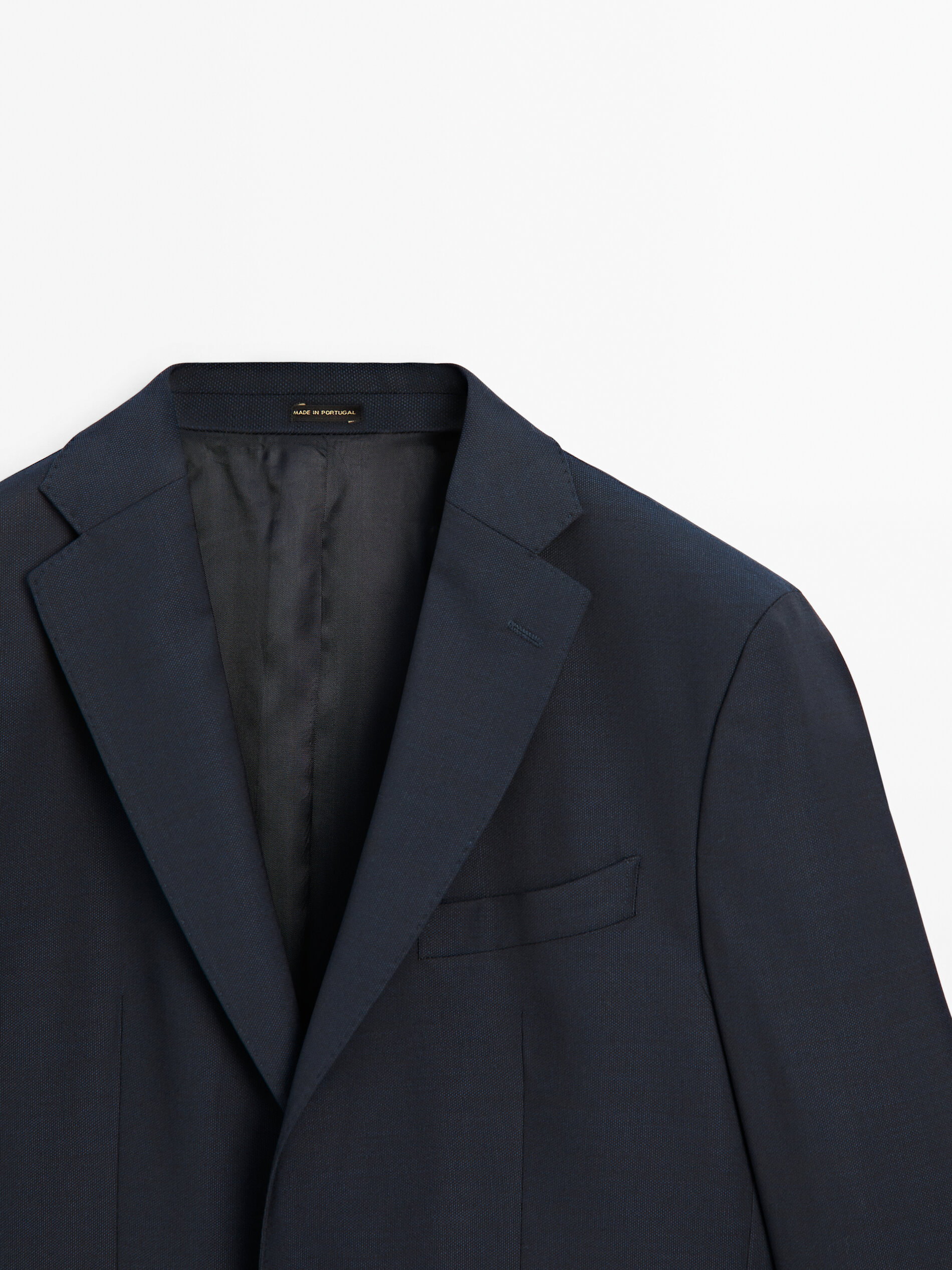Massimo dutti discount navy jacket