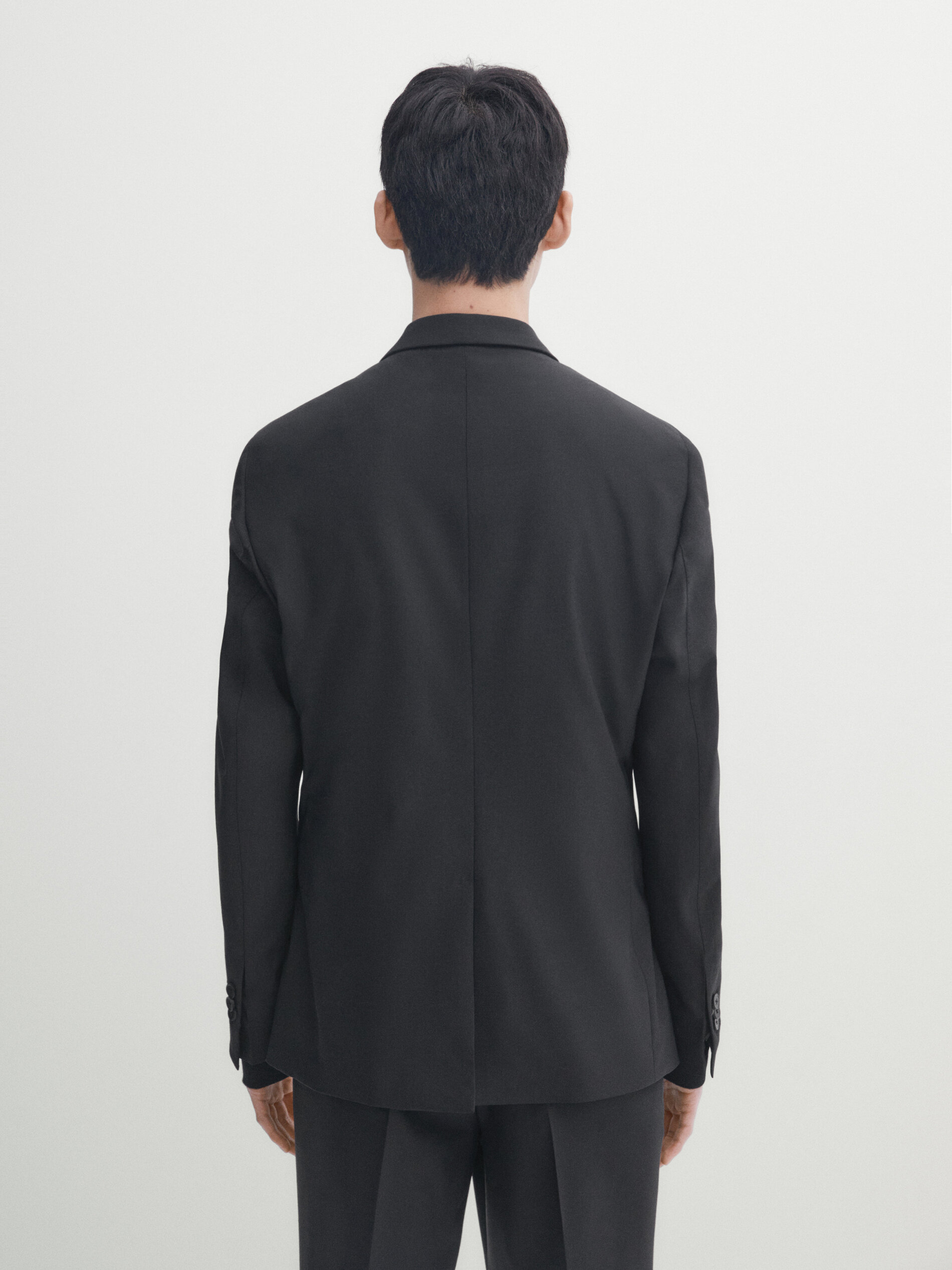 Black blazer dress massimo dutti sale