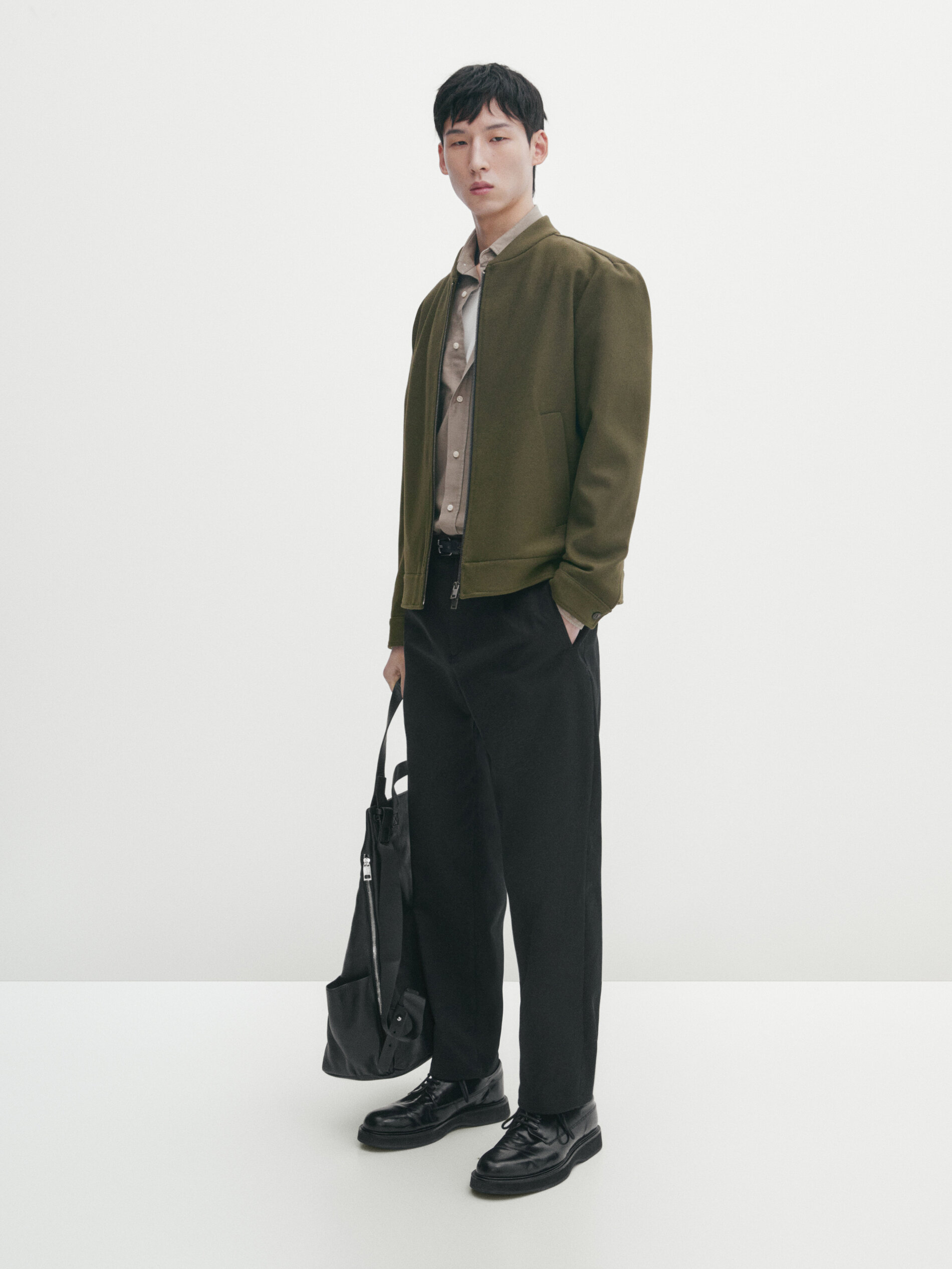 Men's dressy bomber new arrivals jacket