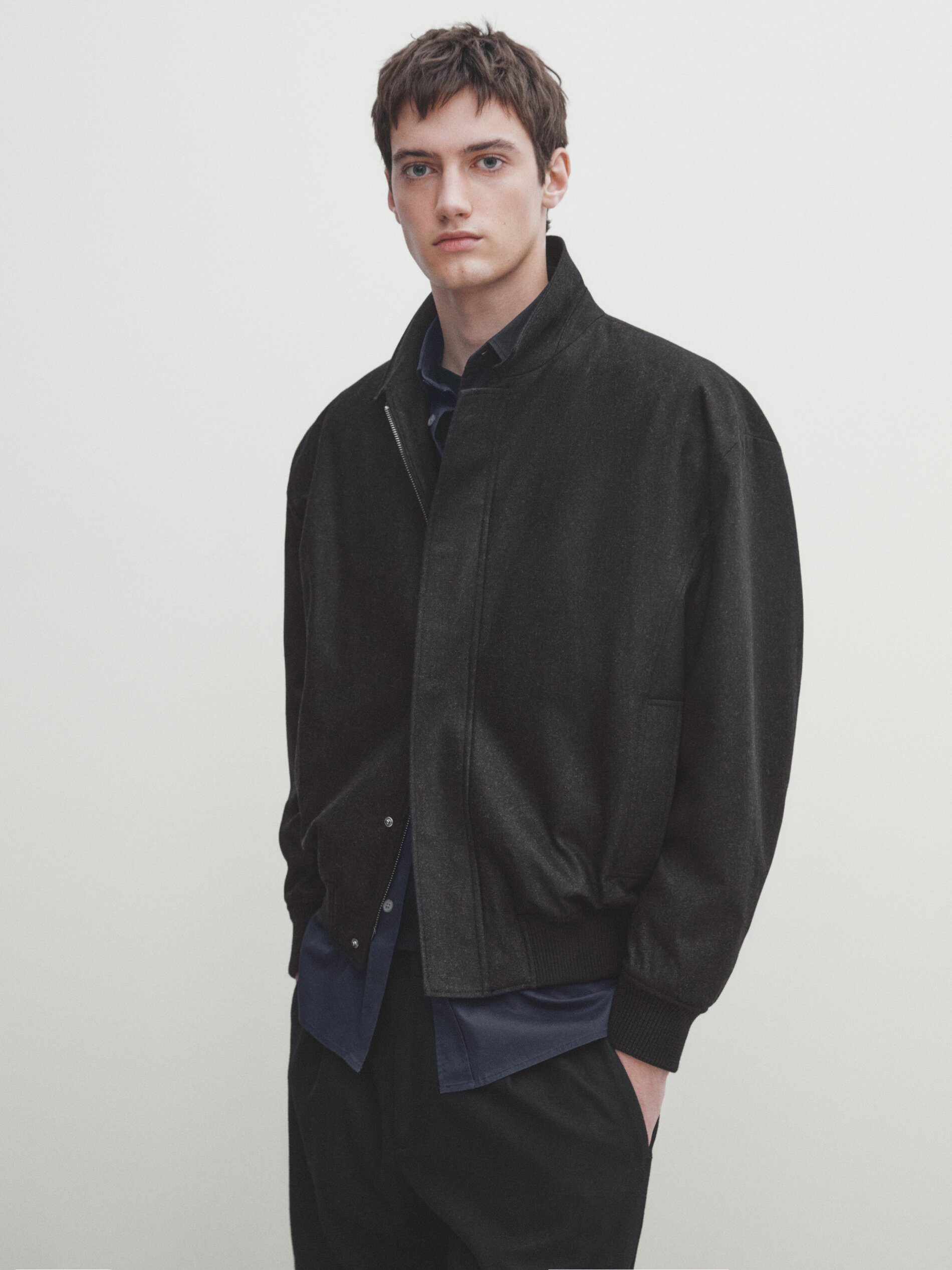 Bomber jacket clearance massimo dutti