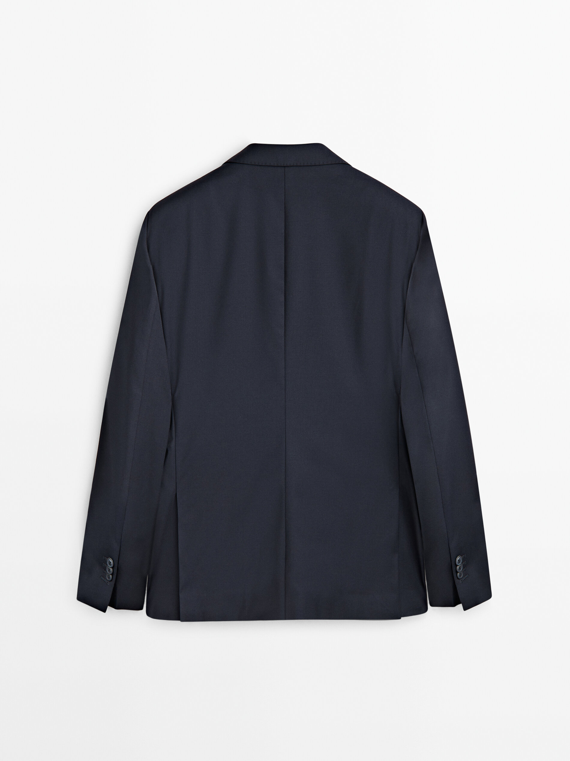 Plain blue blazer store