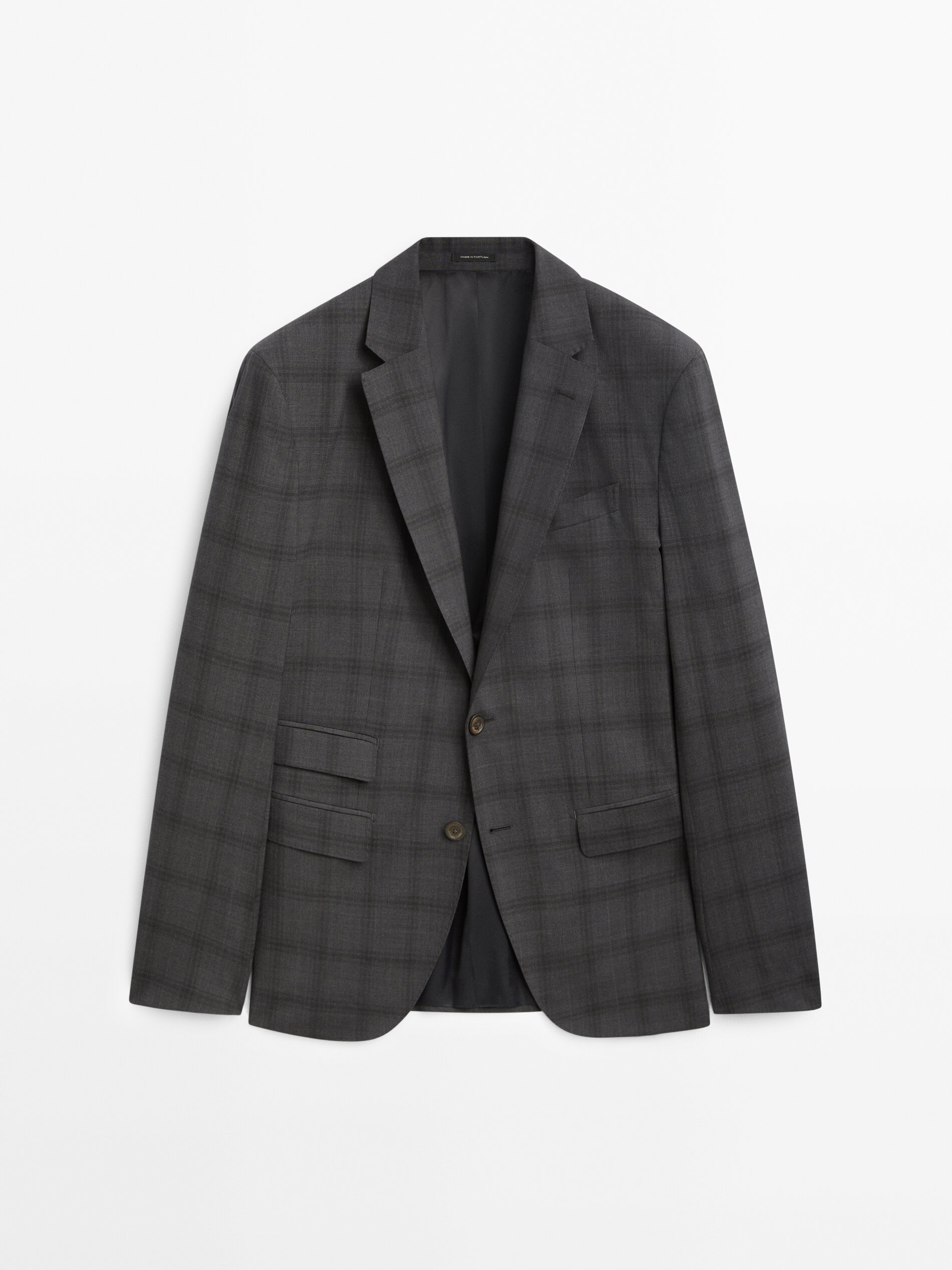 Massimo dutti deals grey blazer