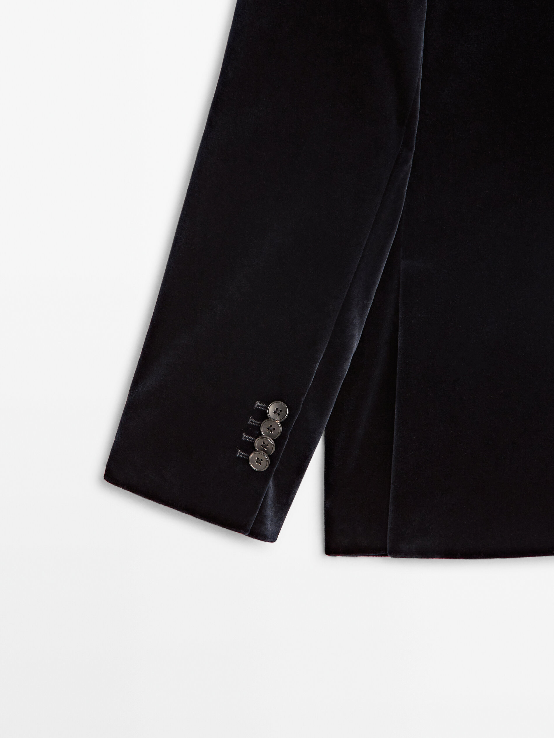 Massimo dutti velvet suit clearance