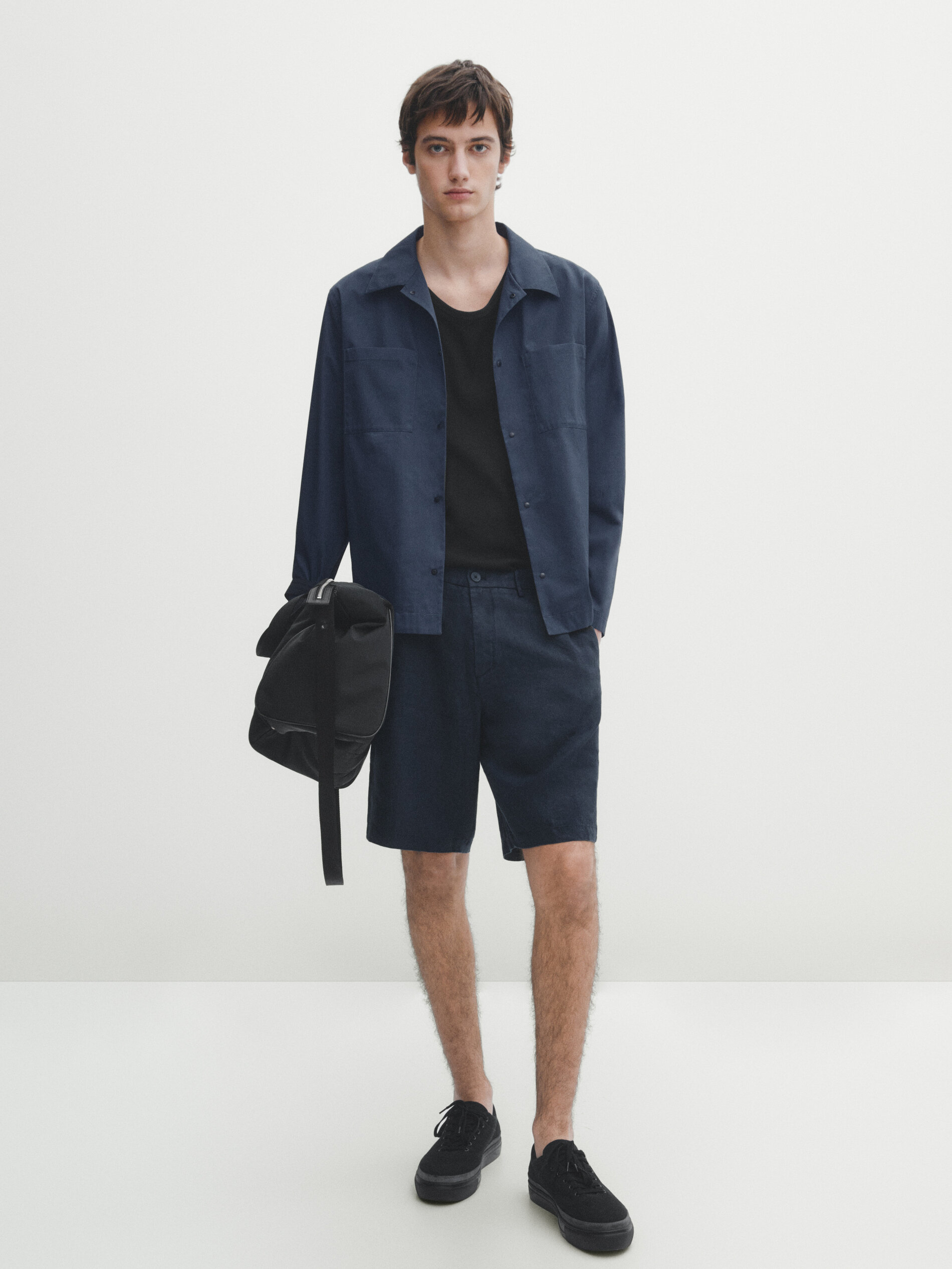 Massimo dutti hotsell hombre bermudas