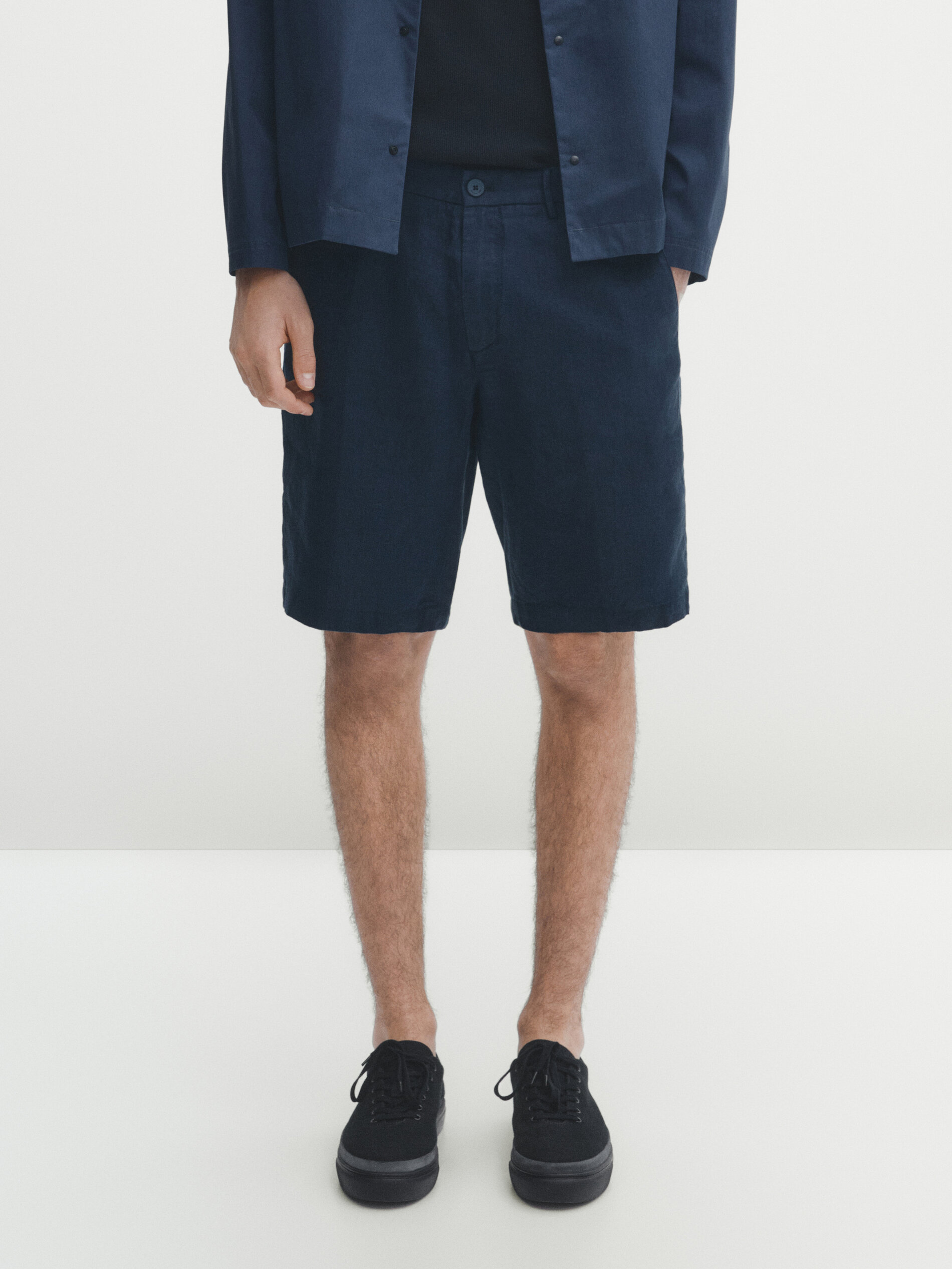 Massimo dutti hotsell hombre bermudas