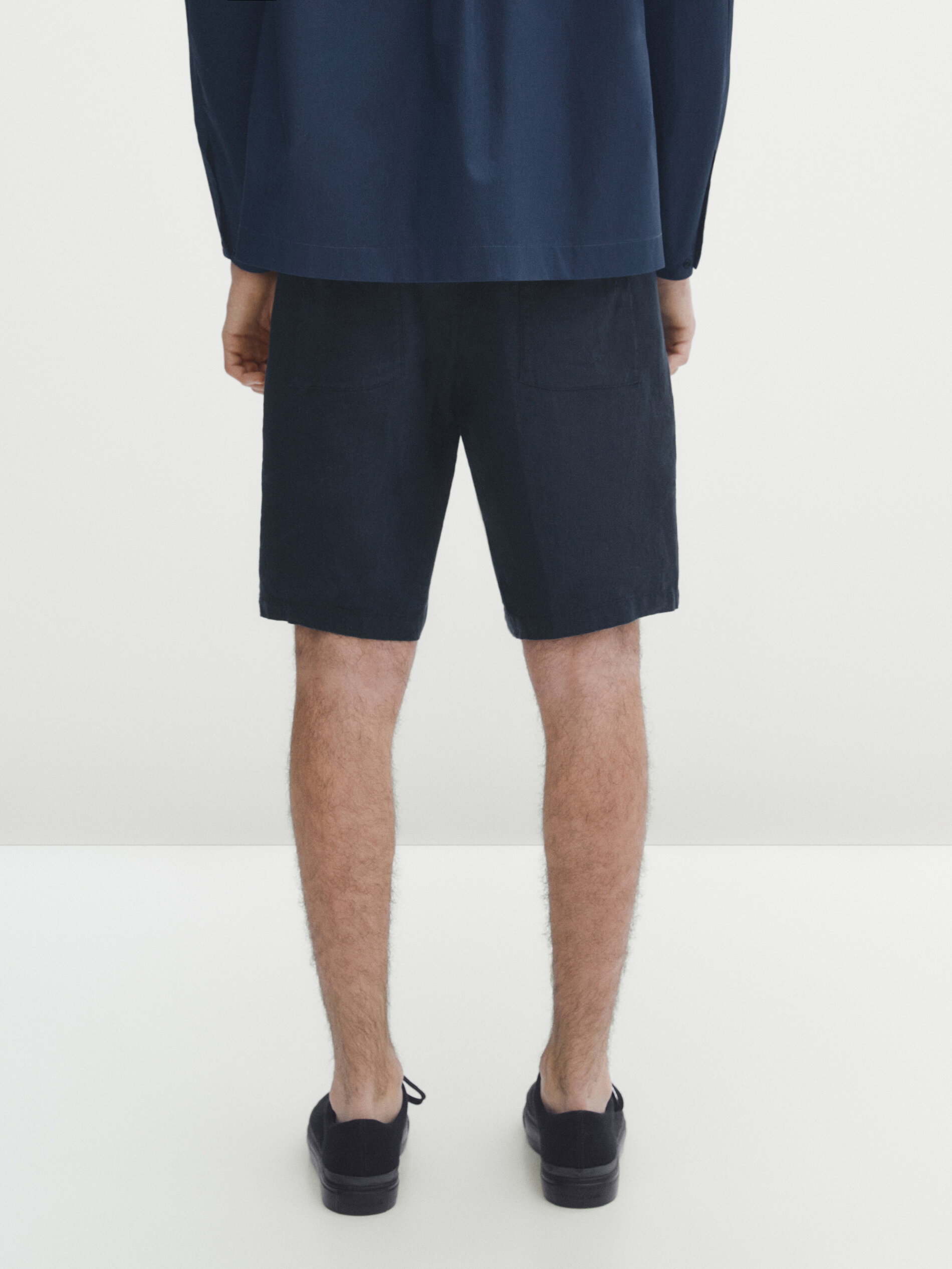 Bermudas massimo dutti hombre best sale