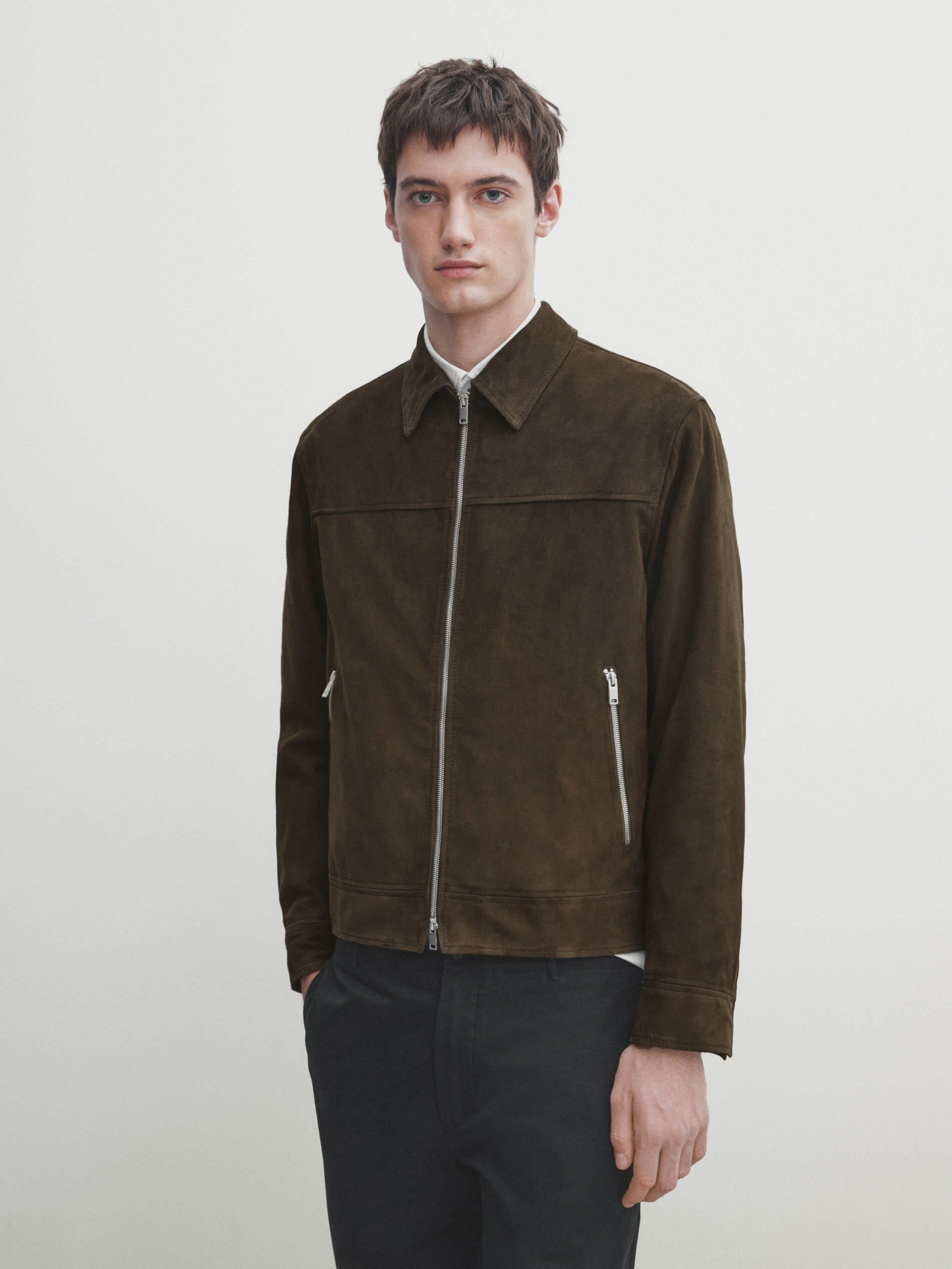 Theory suede jacket hot sale