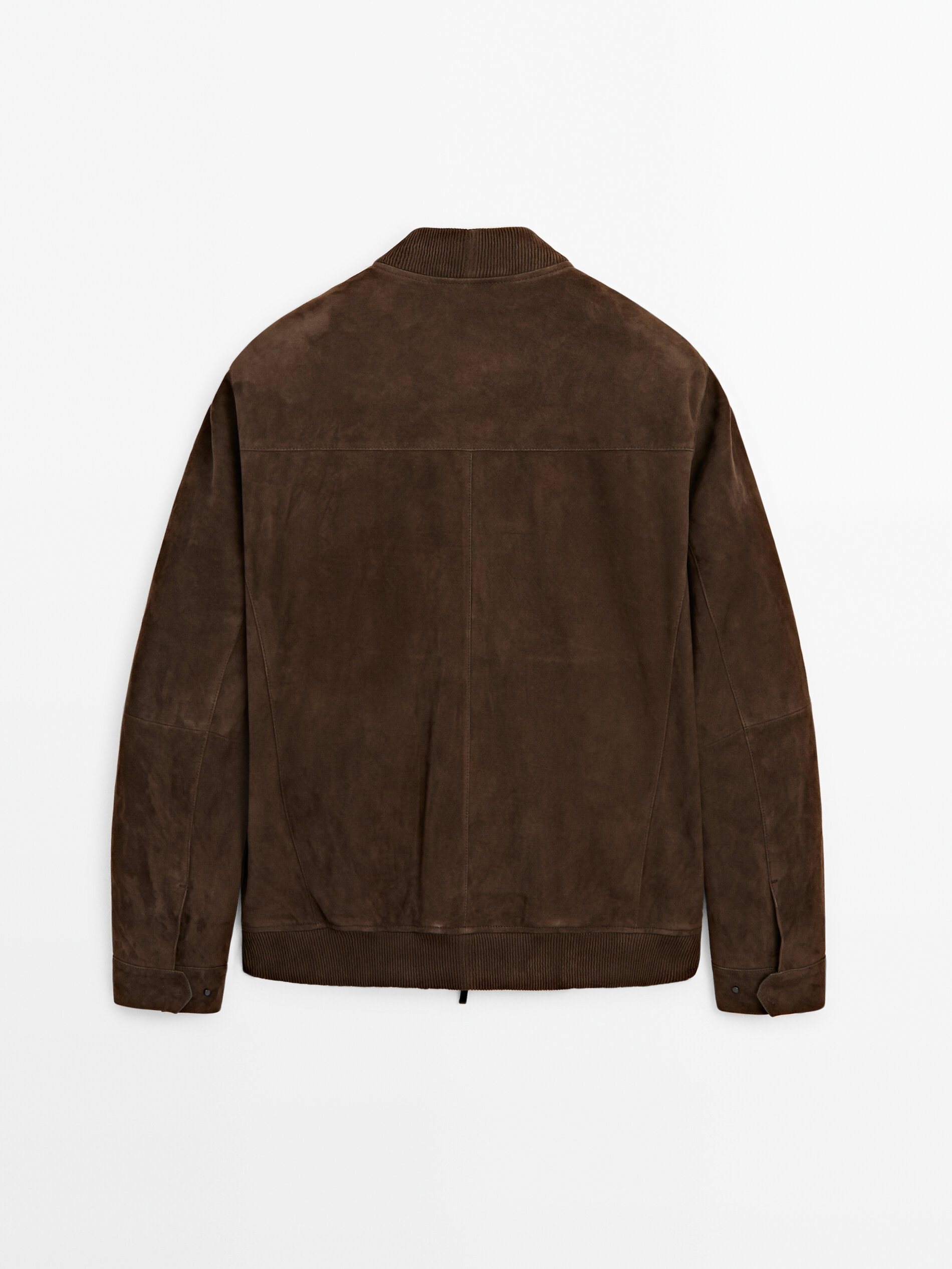 Massimo dutti suede coat sale