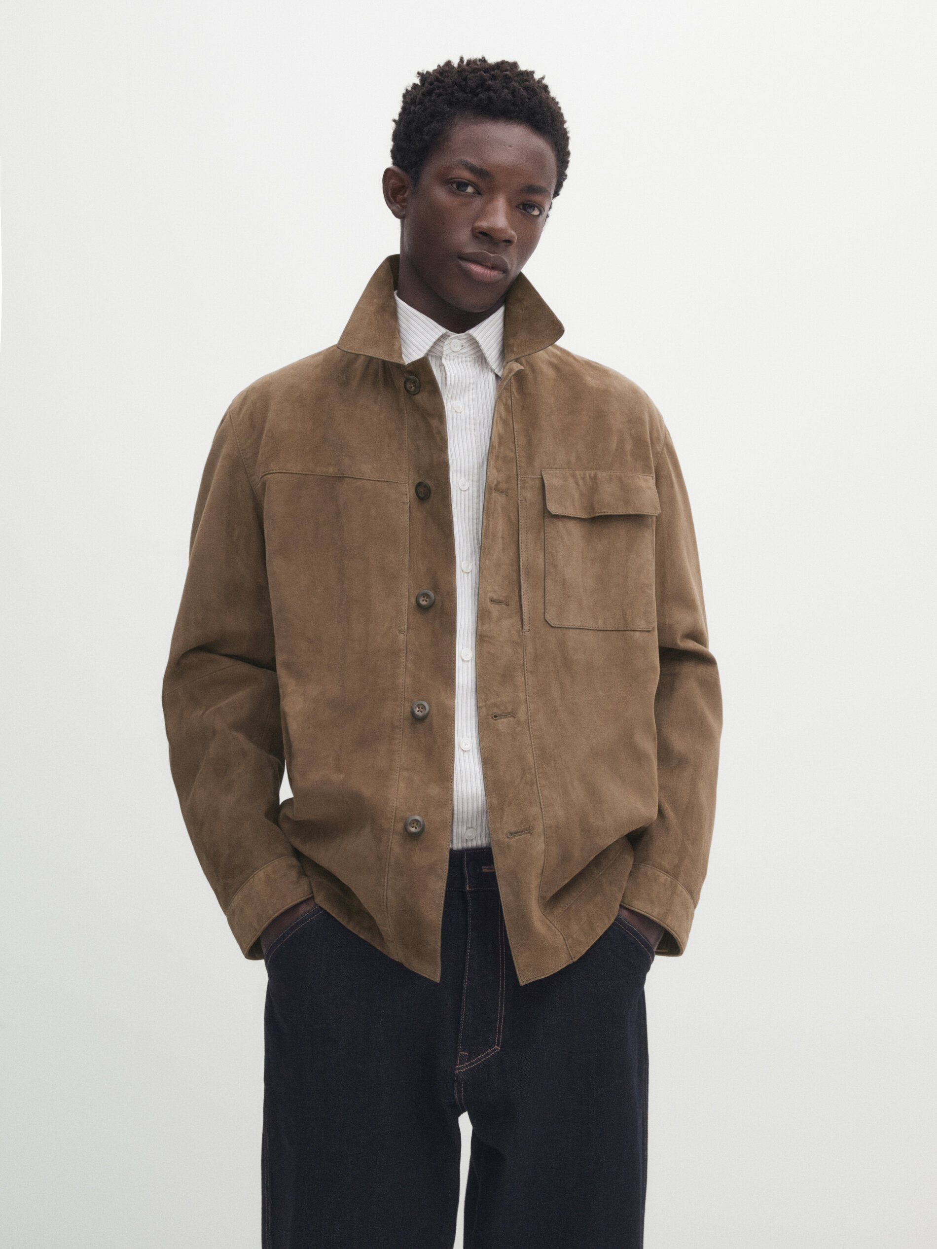 Surchemise daim clearance