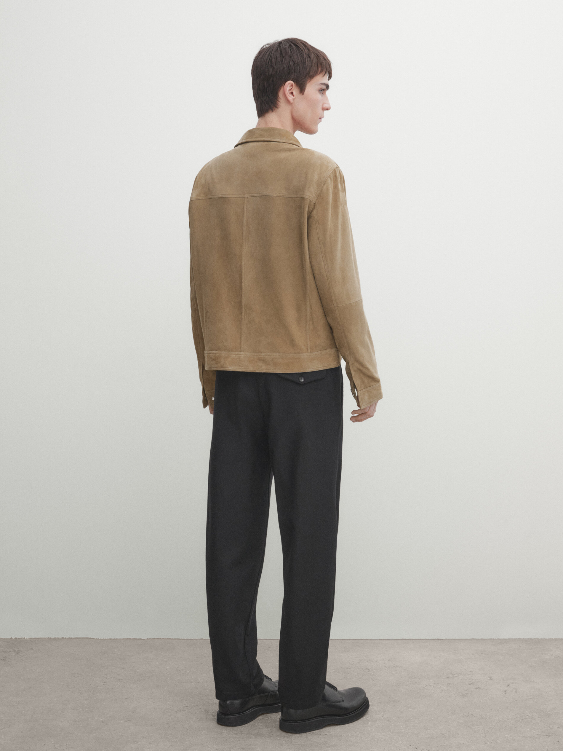 Massimo dutti deals suede jacket