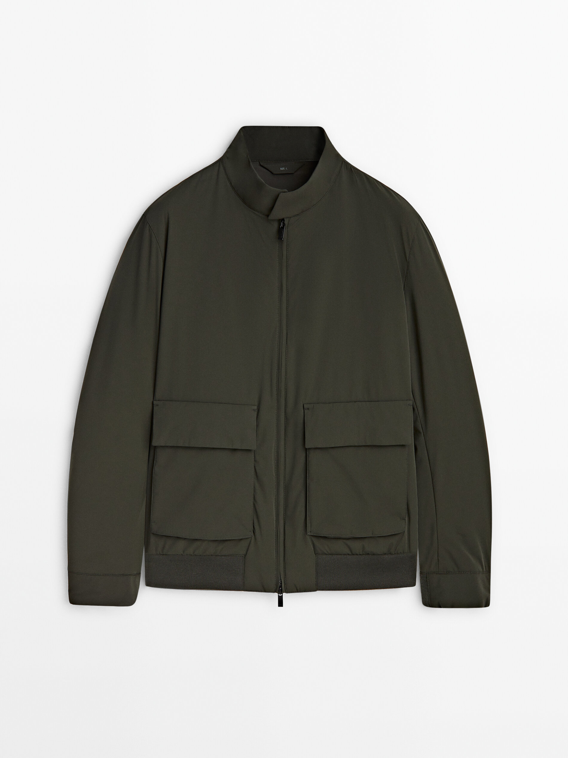 Navy sale khaki jacket