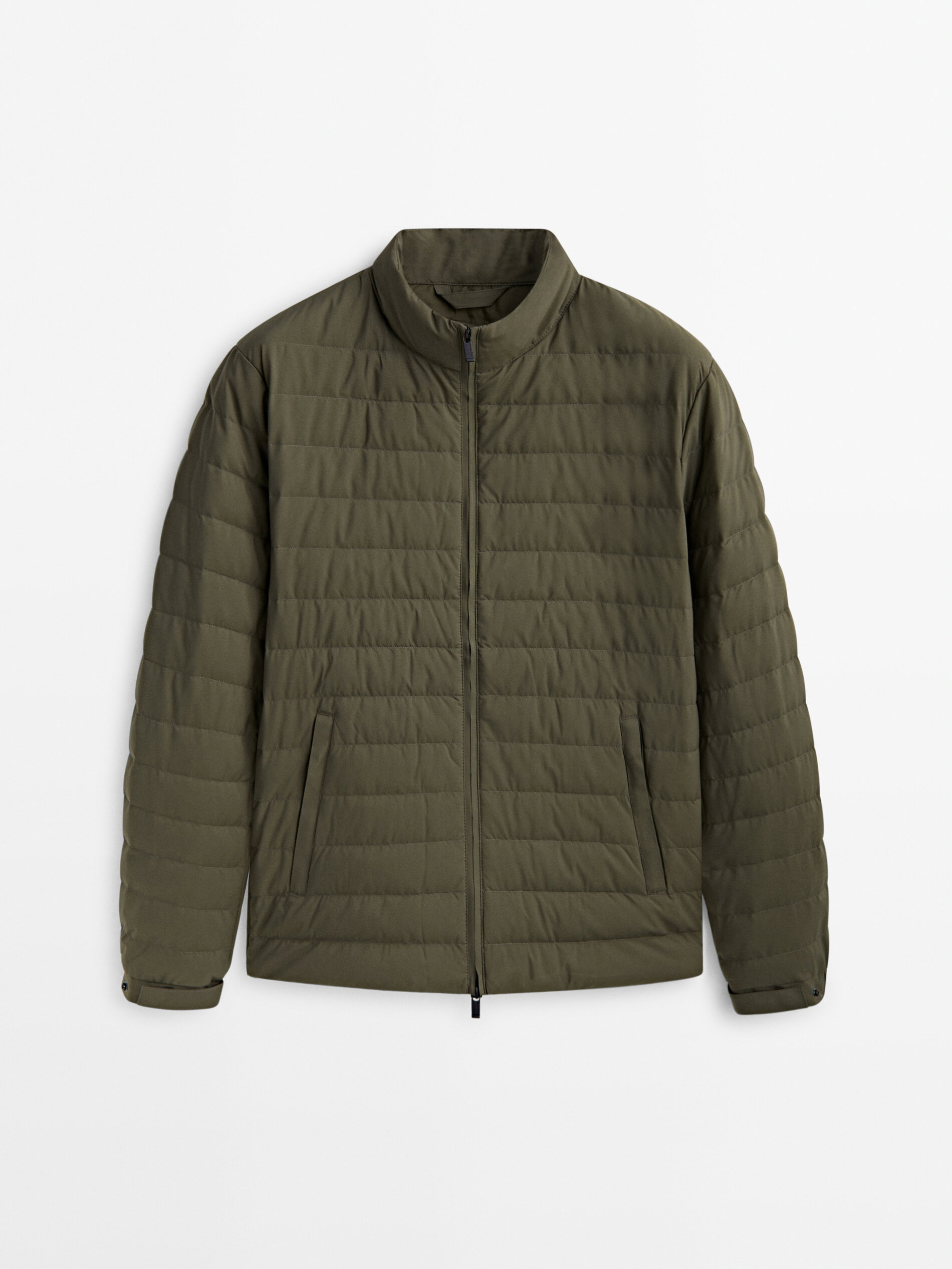 Massimo dutti feather down jacket hotsell