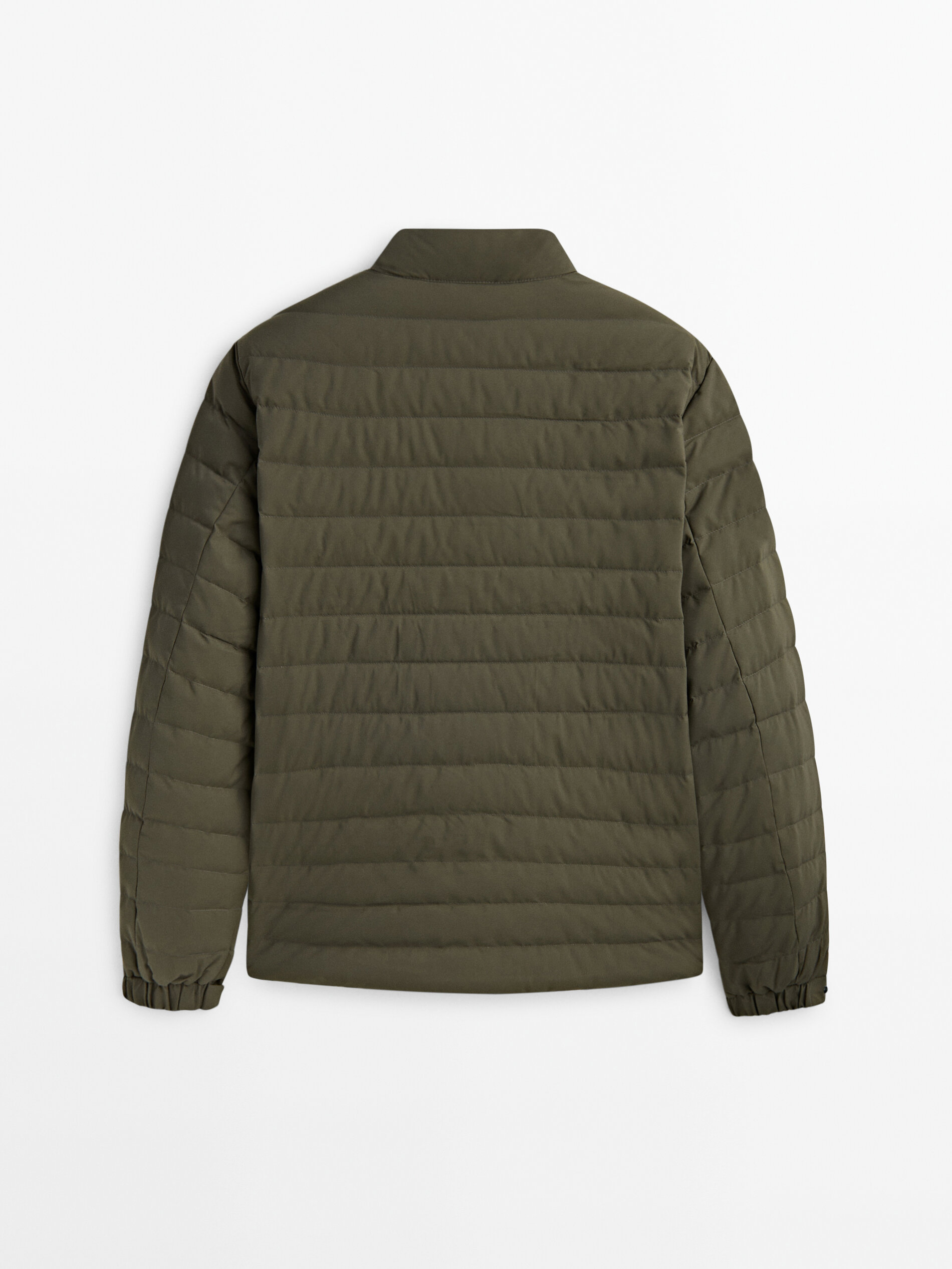 Massimo dutti quilted down jacket deals