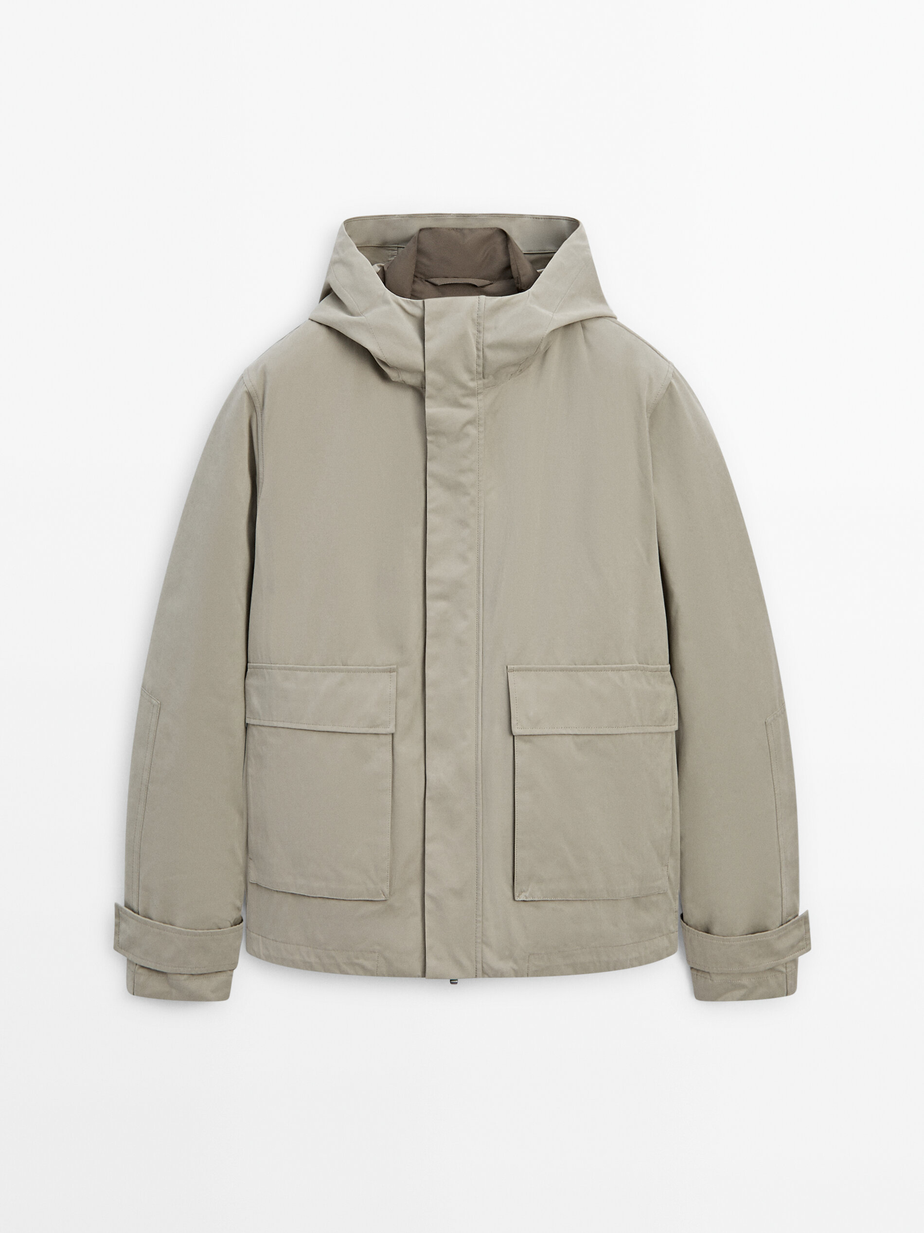 Parka with detachable interior
