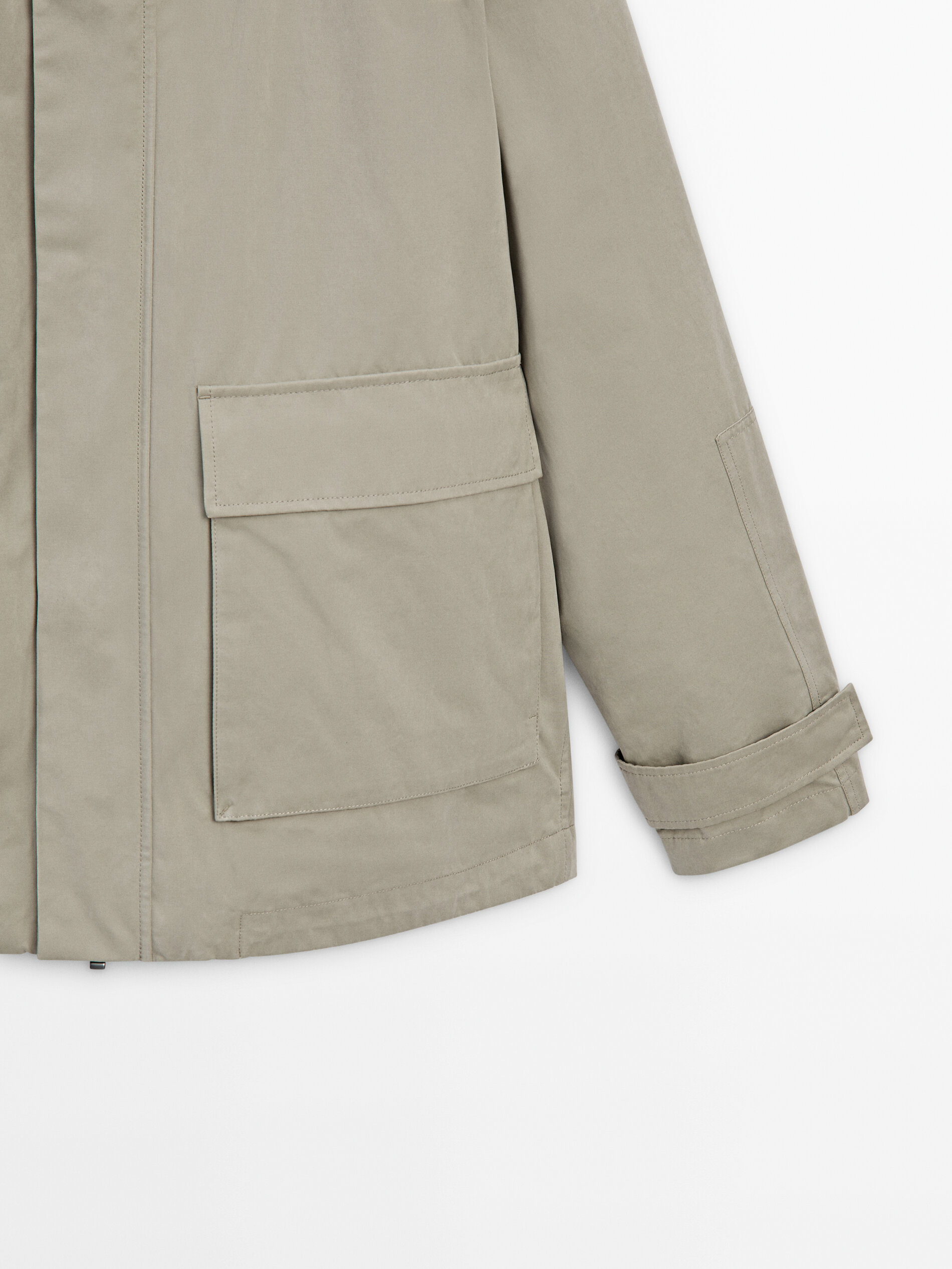 Massimo dutti deals technical parka