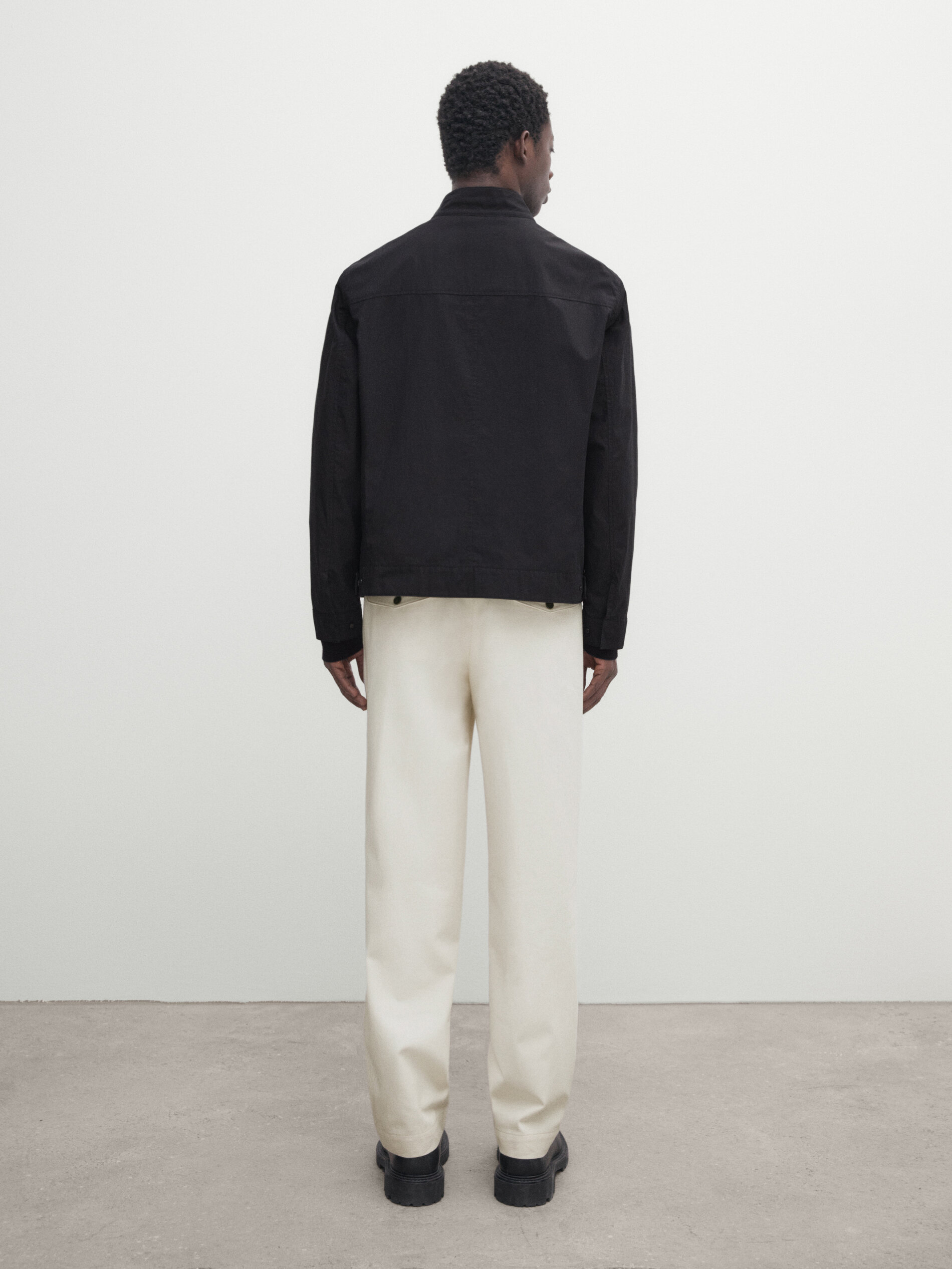 Navy on sale box jacket